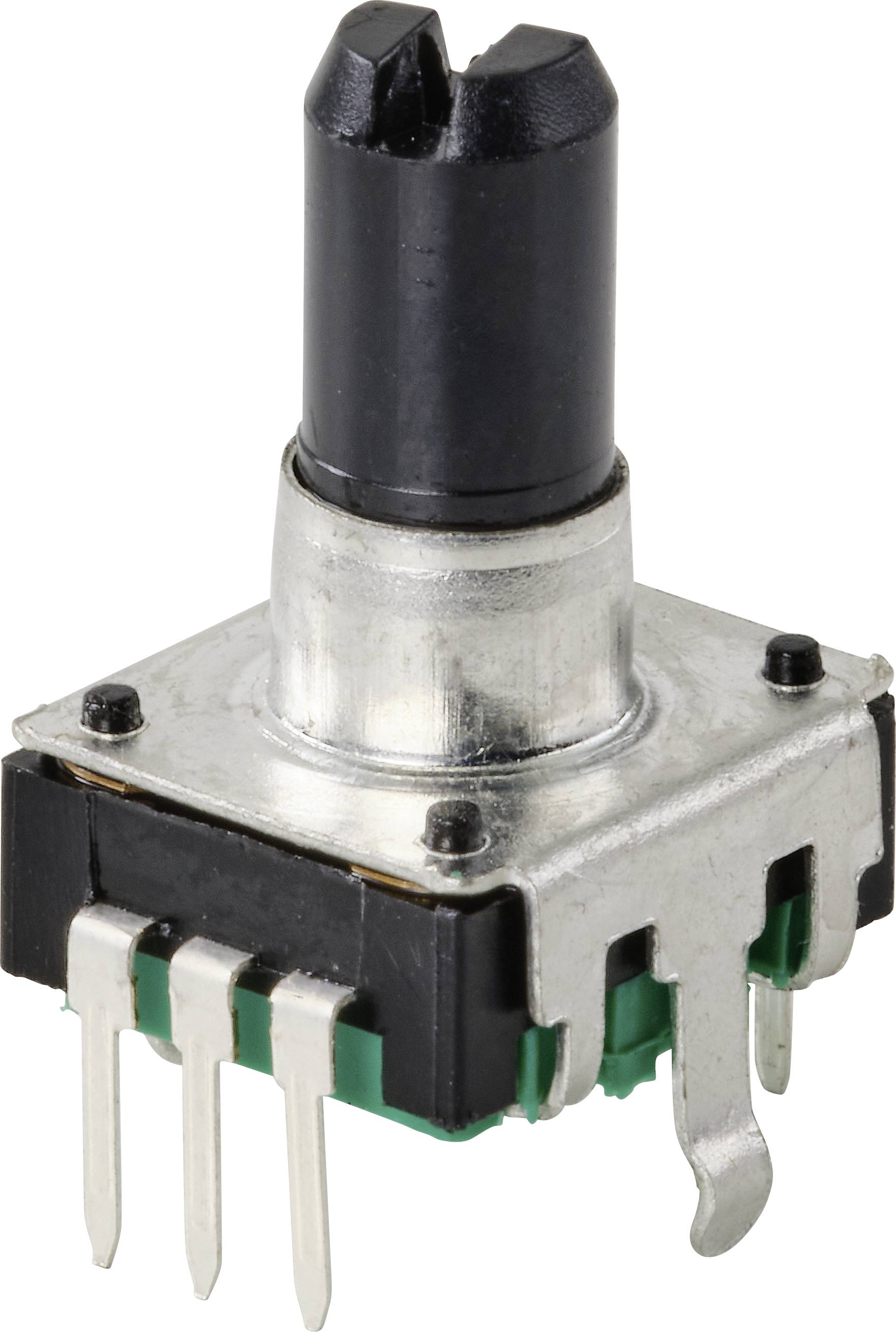TRU COMPONENTS TC-9415588 EC12S-H6-20F7-24P-24CC Rotary switch 5 V 0.5 mA 360 °