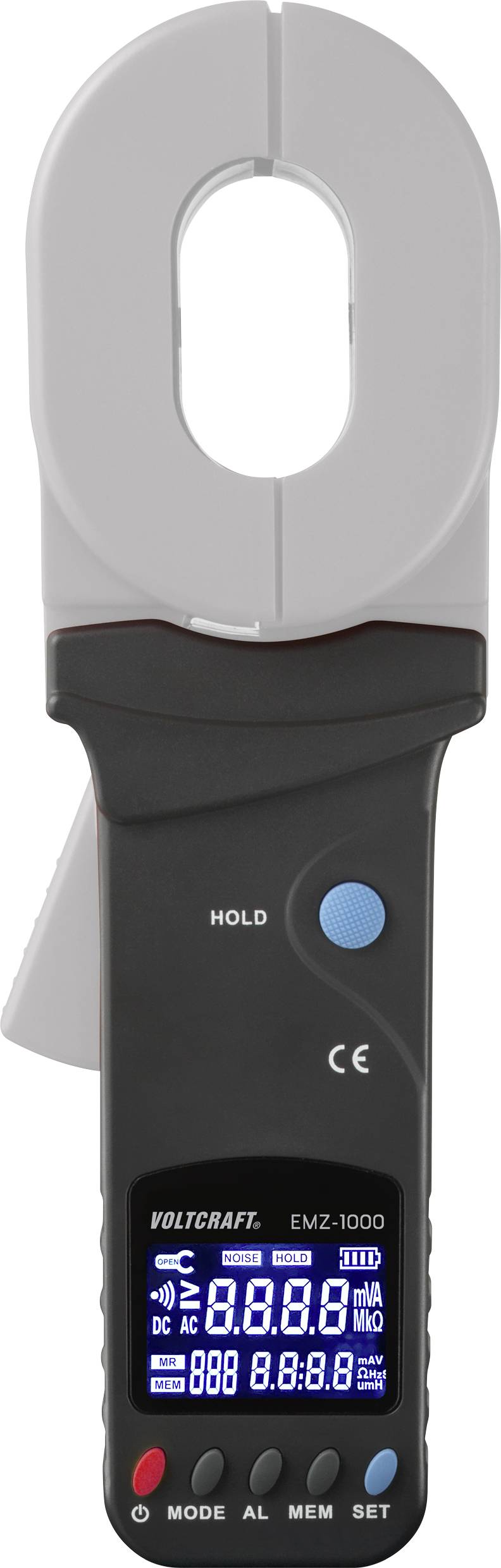 VOLTCRAFT EMZ-1000 Earth ground meter 0.01 - 1200 Ω