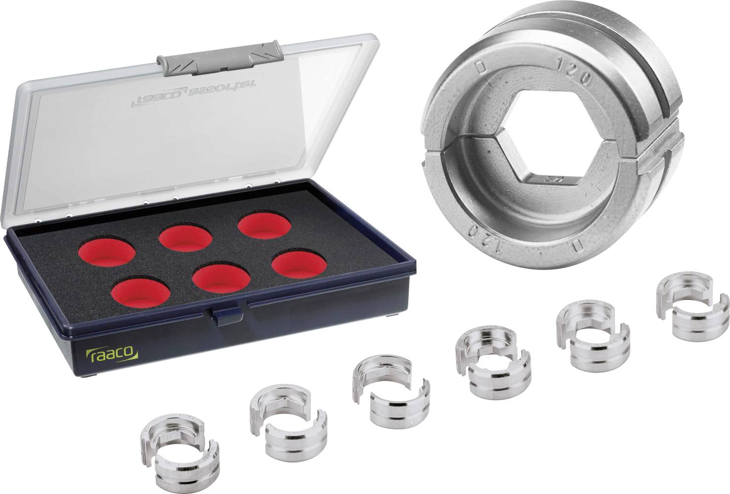 'Wobpet Set in Box': A set of seven grey Wobpets of various sizes, presented in an open box, showing different openings.