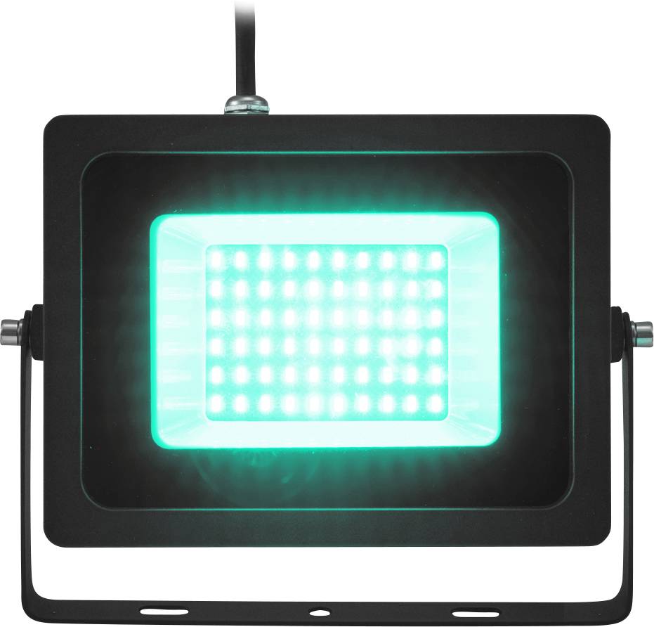 Eurolite IP-FL30 SMD 51914960 LED outdoor floodlight 30 W Colours (LEDs): Turquoise