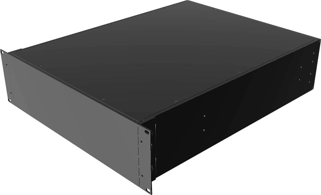 Hammond Electronics RM3U1922SBK 19 inch 19" industrial cabinet 3 U Black