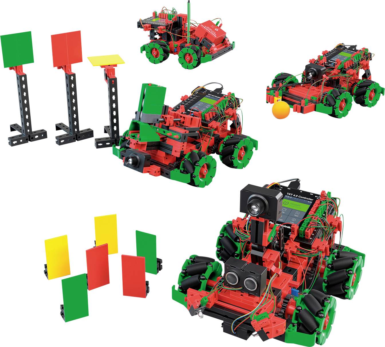 fischertechnik education Robot expansion module Robotics: Add On Omniwheels 559898