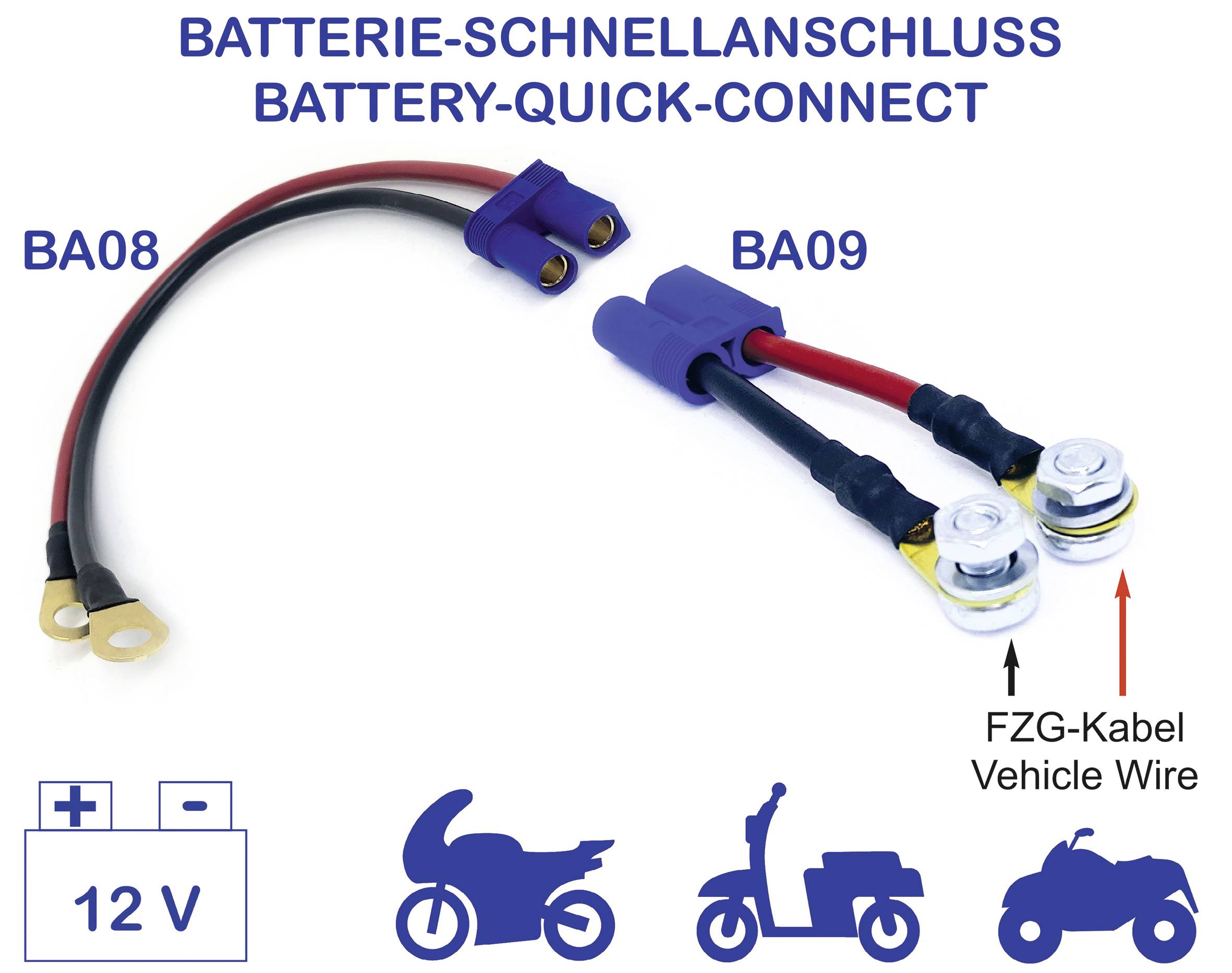 BAAS BA09B Quick-fit cable