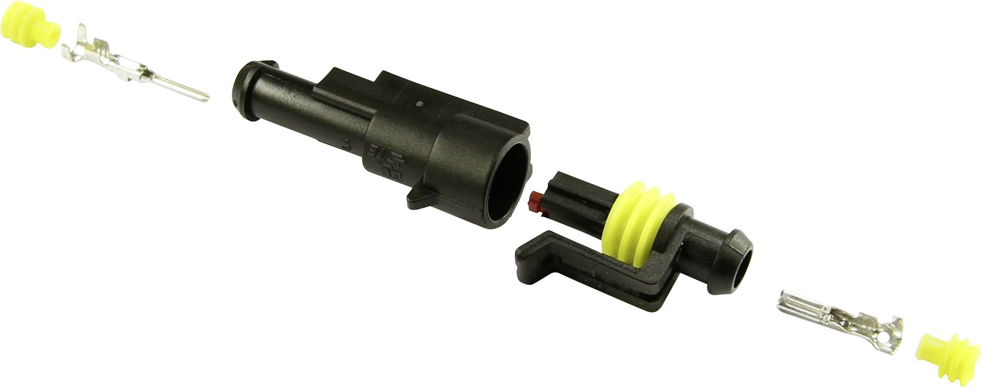 BAAS Super seal set AMP-Superseal 1.5mm Series Total number of pins 1 Contact spacing: 6 mm ES11 1 pc(s)