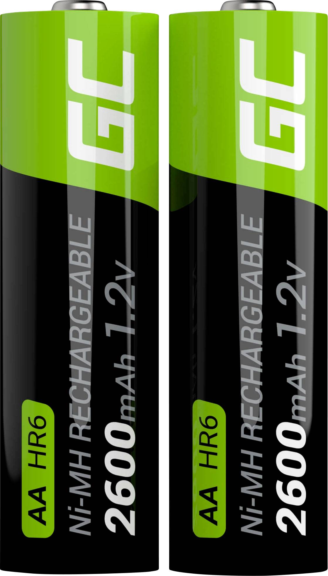 Green Cell HR6 AA battery (rechargeable) NiMH 2600 mAh 1.2 V 2 pc(s)