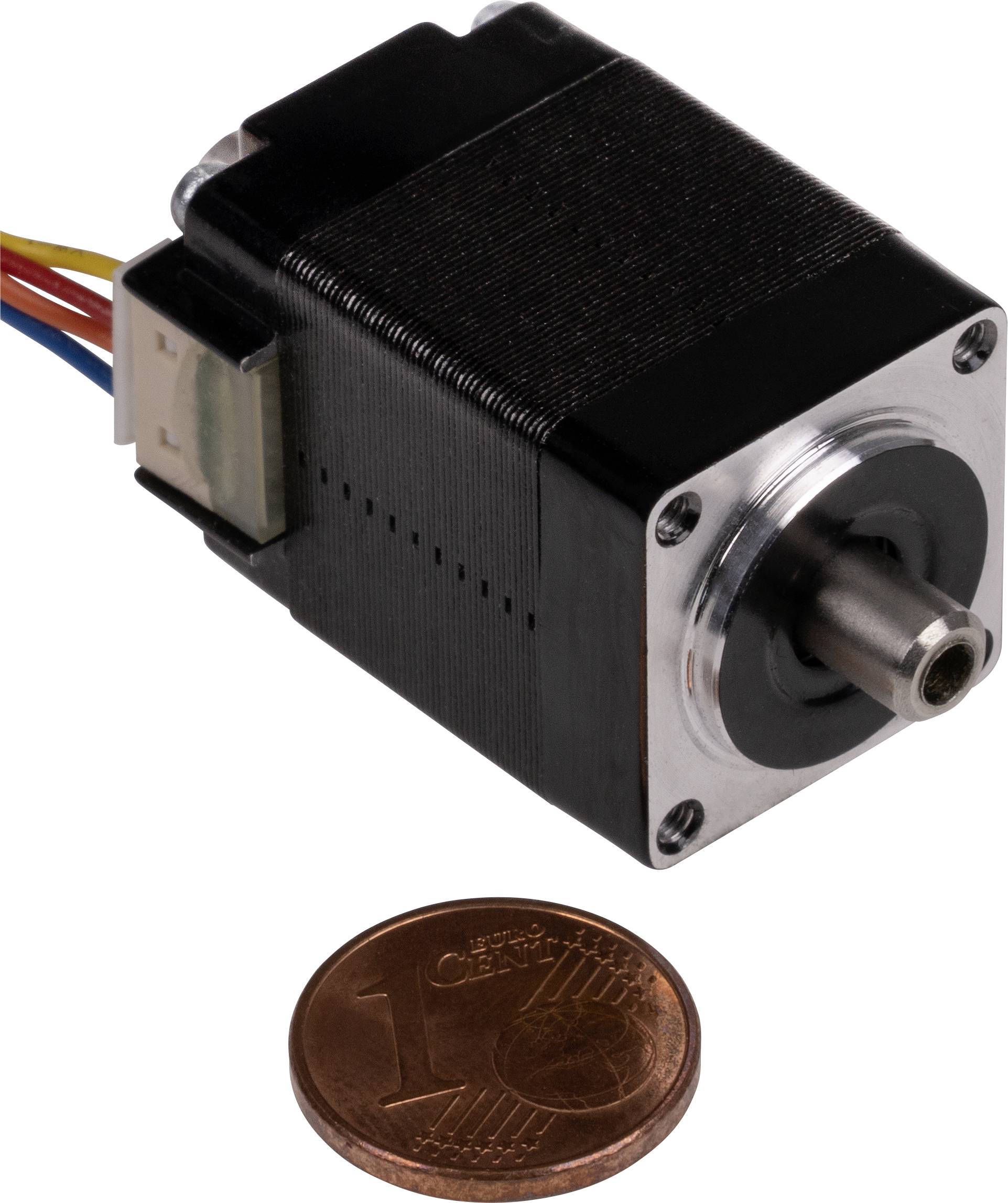 Joy-it Stepper motor NEMA08-05HS 0.016 Nm 0.6 A 0.6 A Shaft diameter: 5 mm