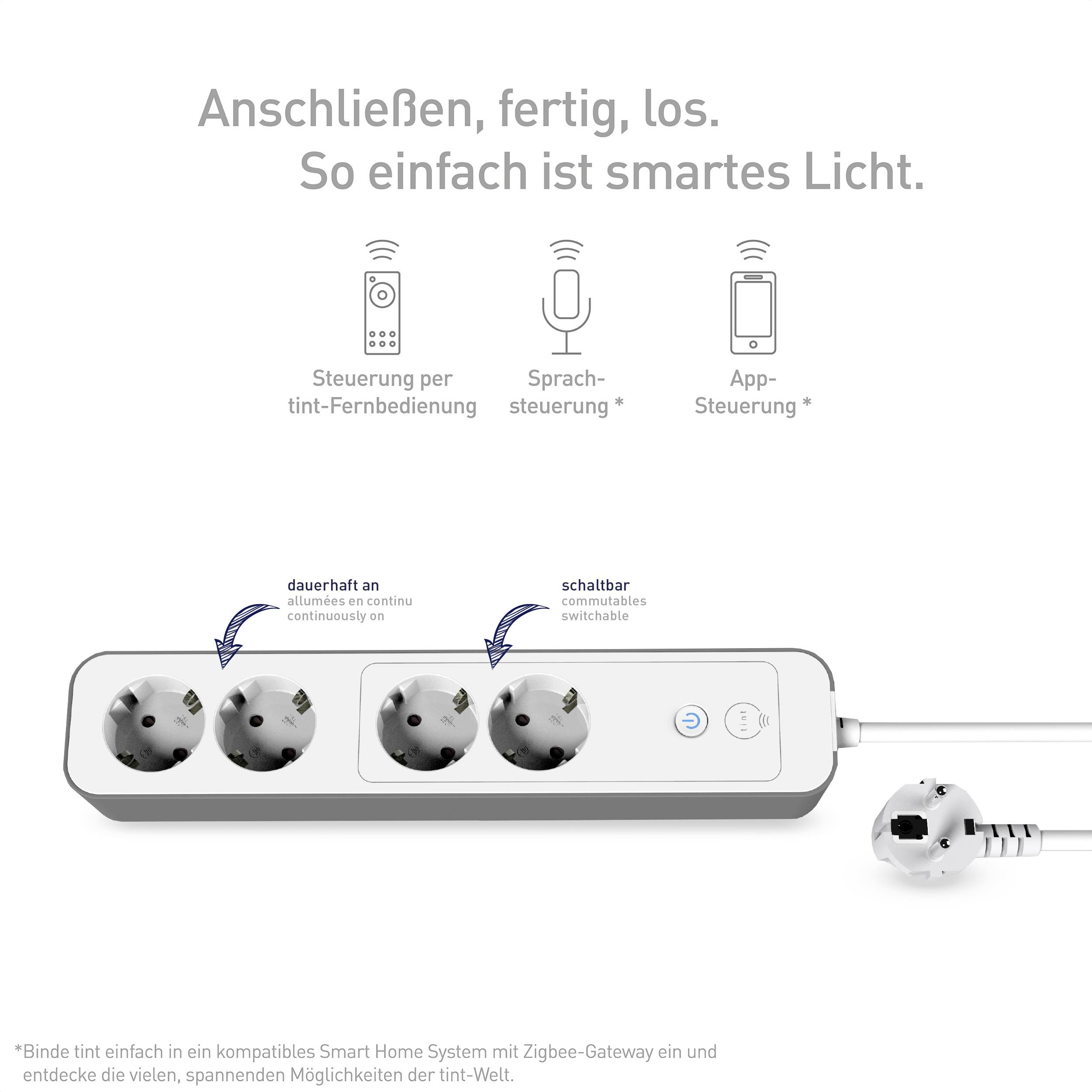 Müller-Licht tint Power strip tint Smart