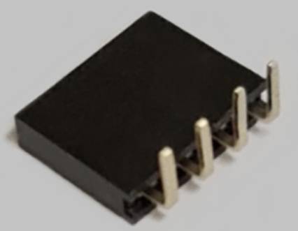 BKL Electronic SIL socket (standard) No. of rows: 1 Pins per row: 4 10122213 Bulk