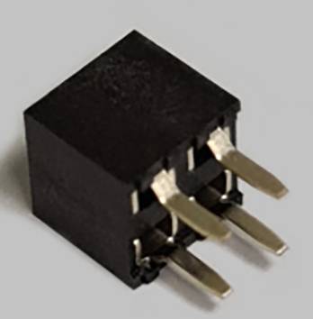 BKL Electronic SIL socket (standard) No. of rows: 2 Pins per row: 2 10122236 Bulk