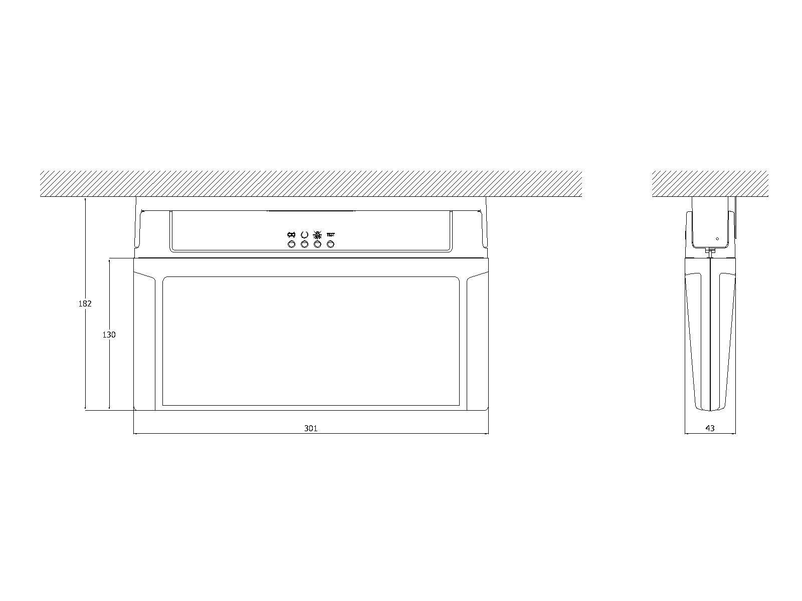 B-SAFETY BR530030 LED escape route lighting Ceiling surface-mount, Wall surface-mount Exit, Emergency exit, Right, Left