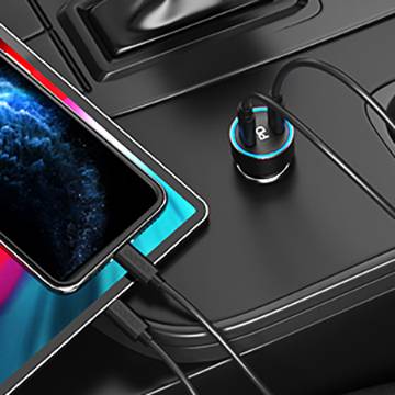 Choetech USB-C car charger, 36 W