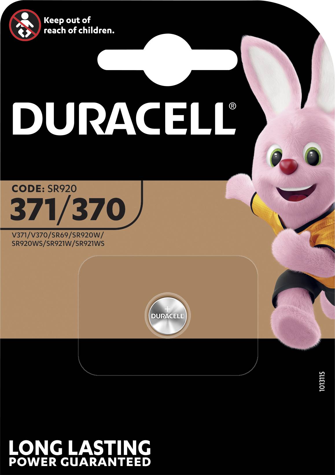 Duracell Button cell SR69, SR921 1.55 V 1 pc(s) 40 mAh Silver oxide SR69