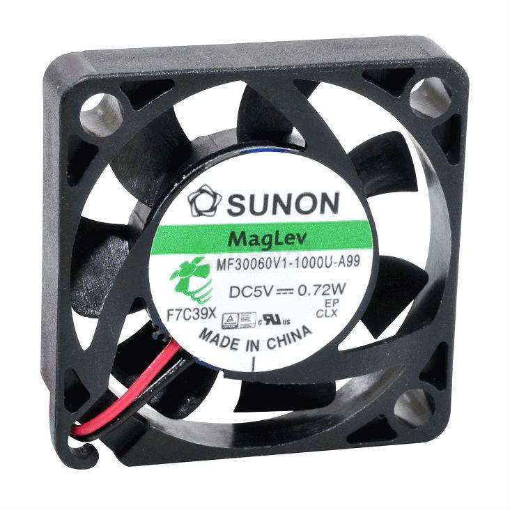 Sunon MF30060V21000UA99 Axial fan 5 V DC 6.28 m³/h (L x W x H) 30 x 30 x 6 mm