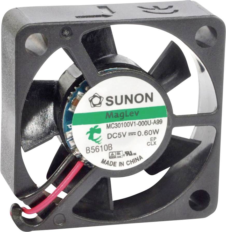 Sunon MF30100V21000UA99 Axial fan 5 V DC 7.98 m³/h (L x W x H) 30 x 30 x 10 mm