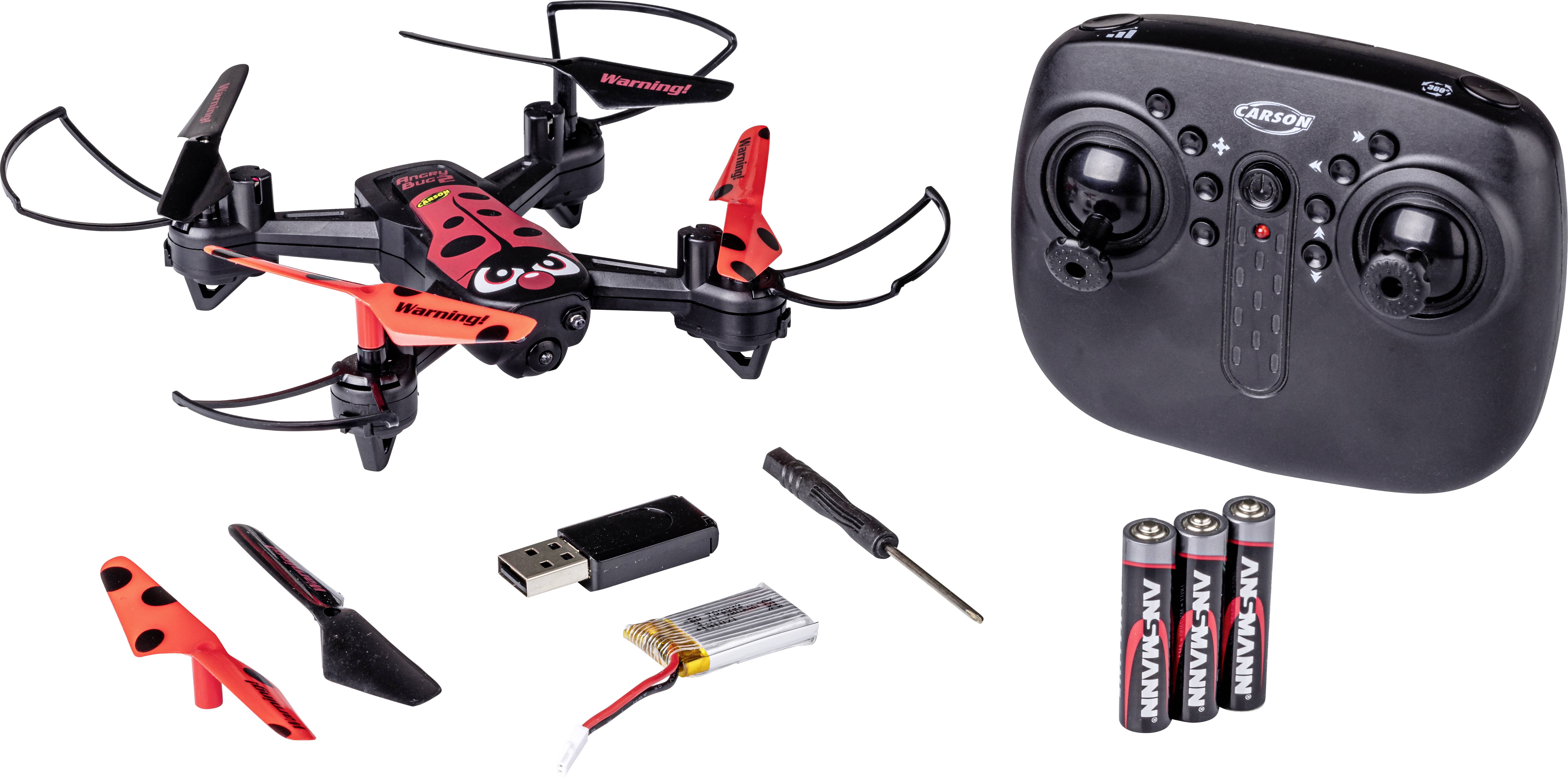 Carson Modellsport X4 Quadcopter Angry Bug 2.0 Quadcopter RtF Beginner
