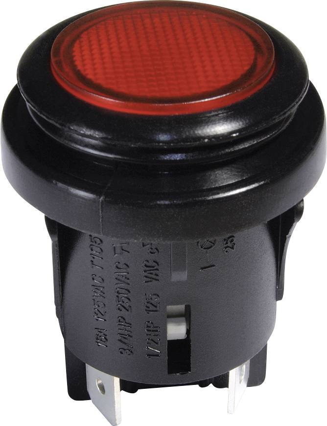 interBär 3659-295.22 Pushbutton switch 250 V AC 16 A 2 x Off/On latch IP65 1 pc(s)