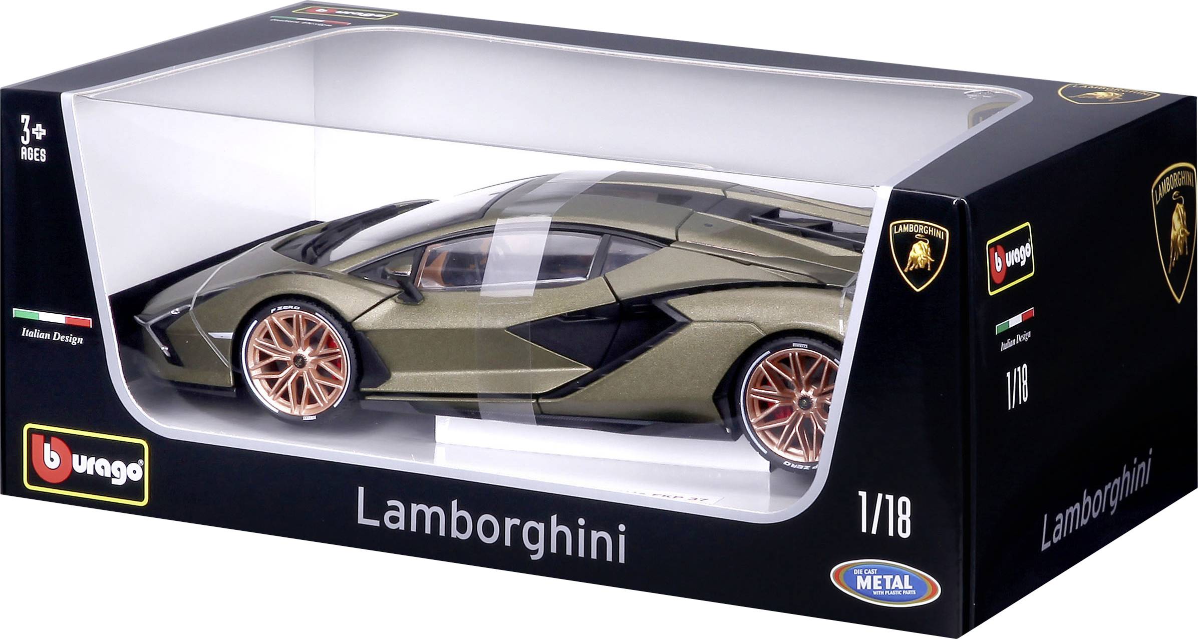 Bburago Lamborghini Sian FKP 37 1:18 Model car