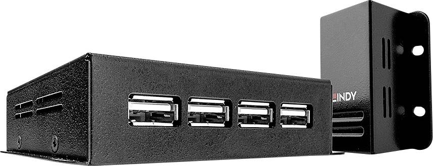 LINDY 50m 4 Port USB 2.0 Cat.5 Extender RJ45 USB extender via RJ45 network cable 50 m
