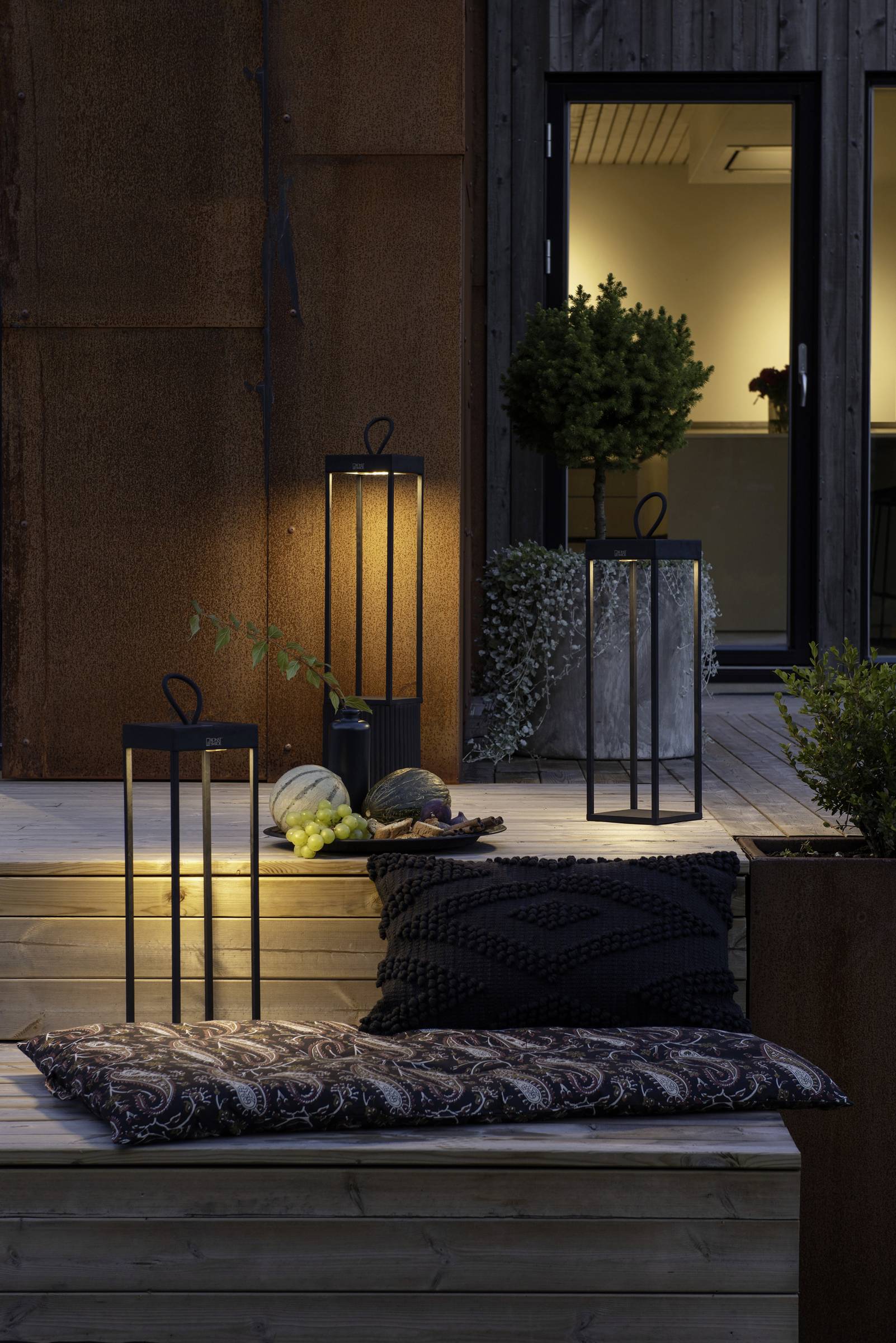 Konstsmide 7812-750 Ravello Outdoor decorative lighting, LED decorative light, LED lantern, USB light LED (monochrome) Built-in