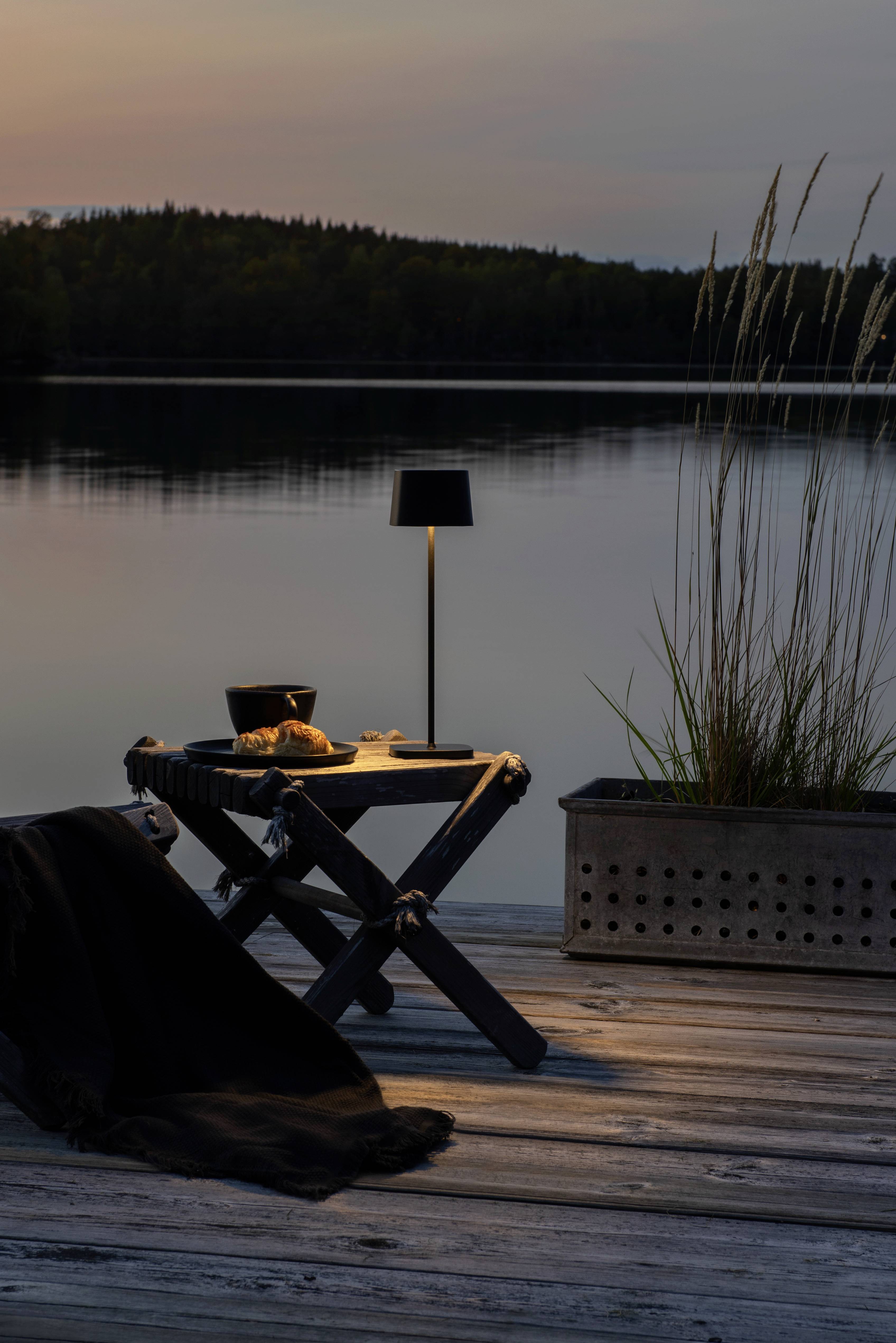 Konstsmide 7814-750 Capri USB light LED (monochrome) Built-in LED 2.2 W Black