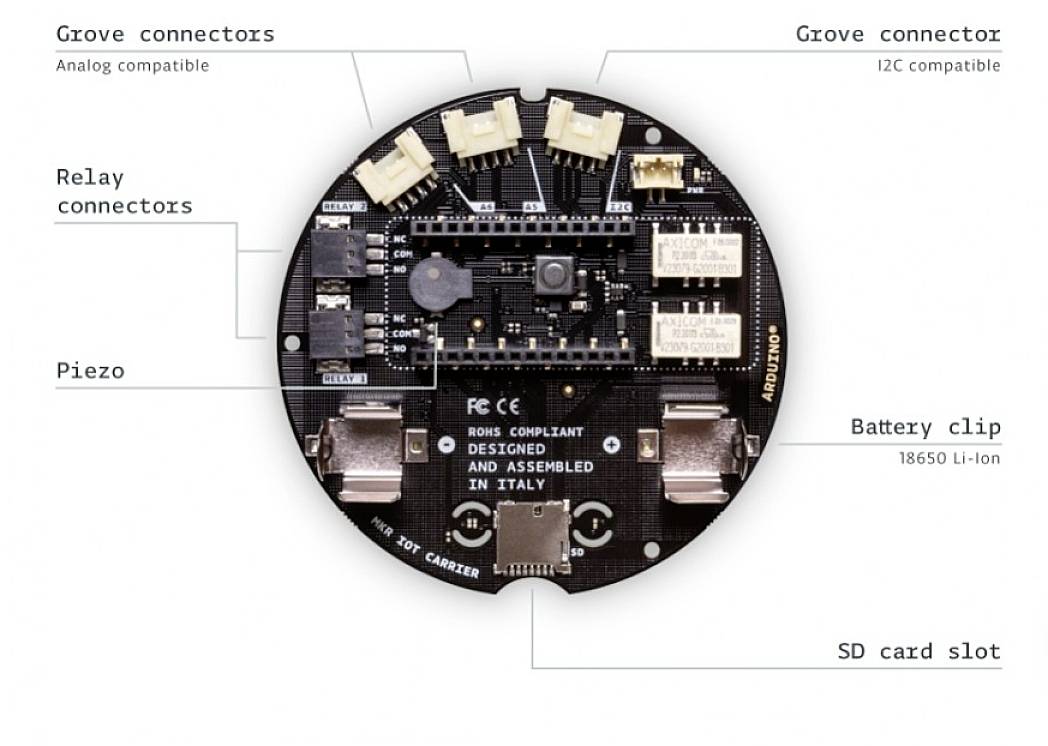 Arduino AKX00047 Converter and interface board Arduino® MKR IoT Carrier