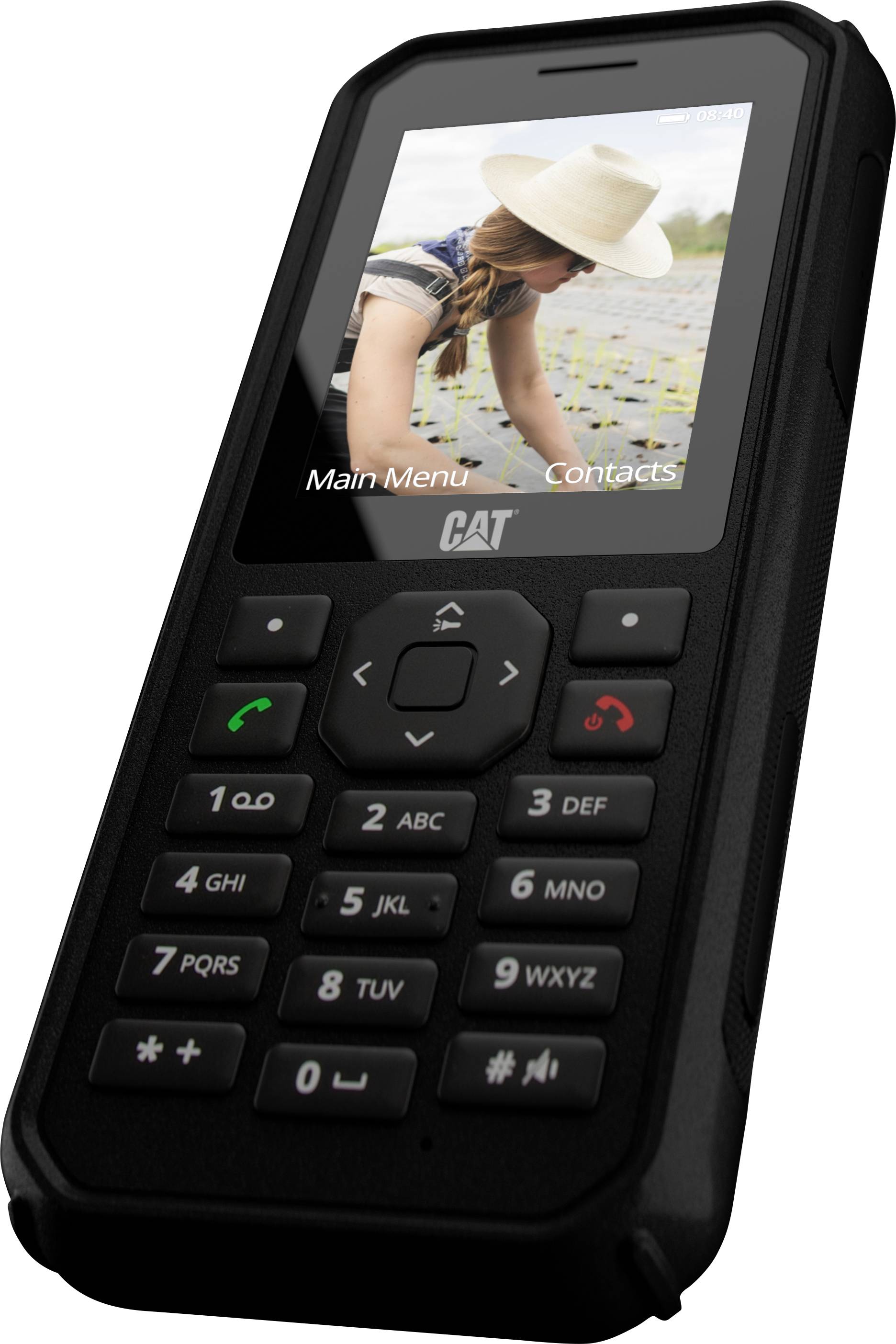 CAT B40 Dual SIM mobile phone Black