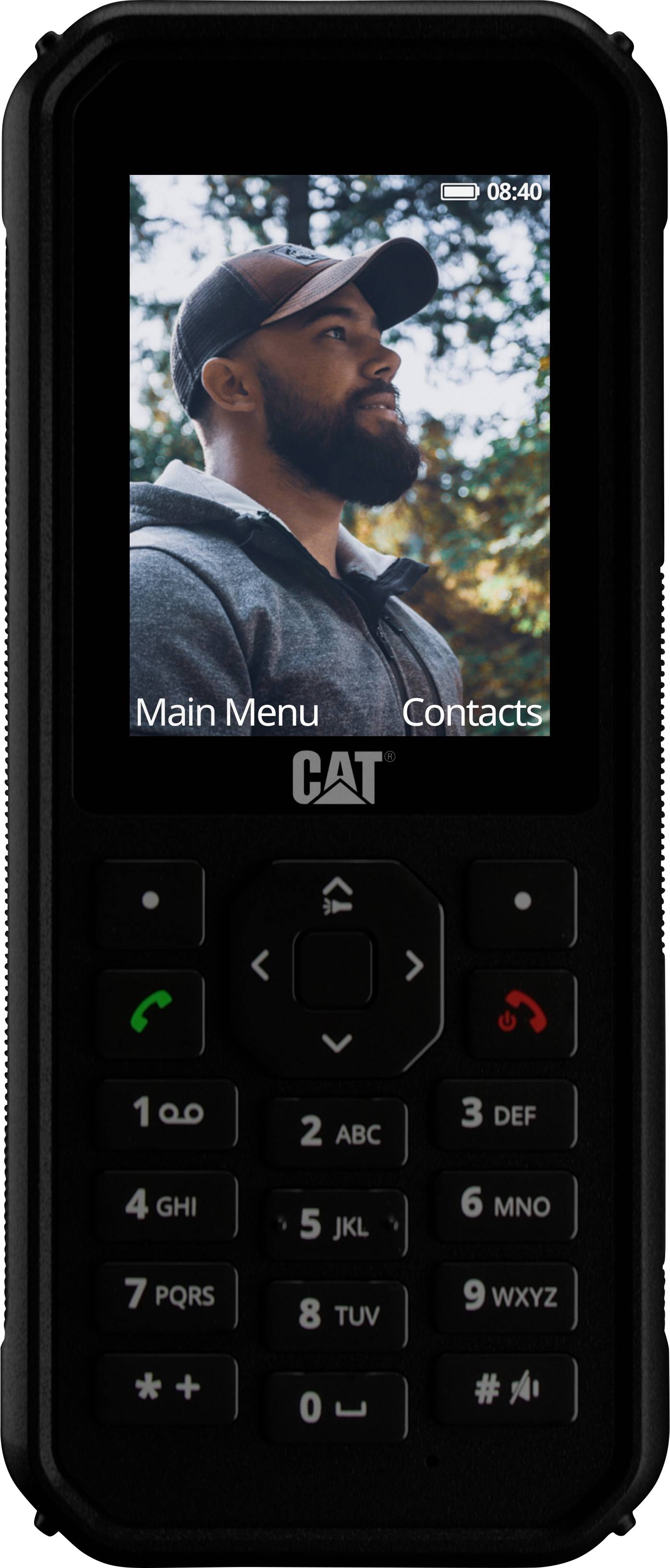 CAT B40 Dual SIM mobile phone Black