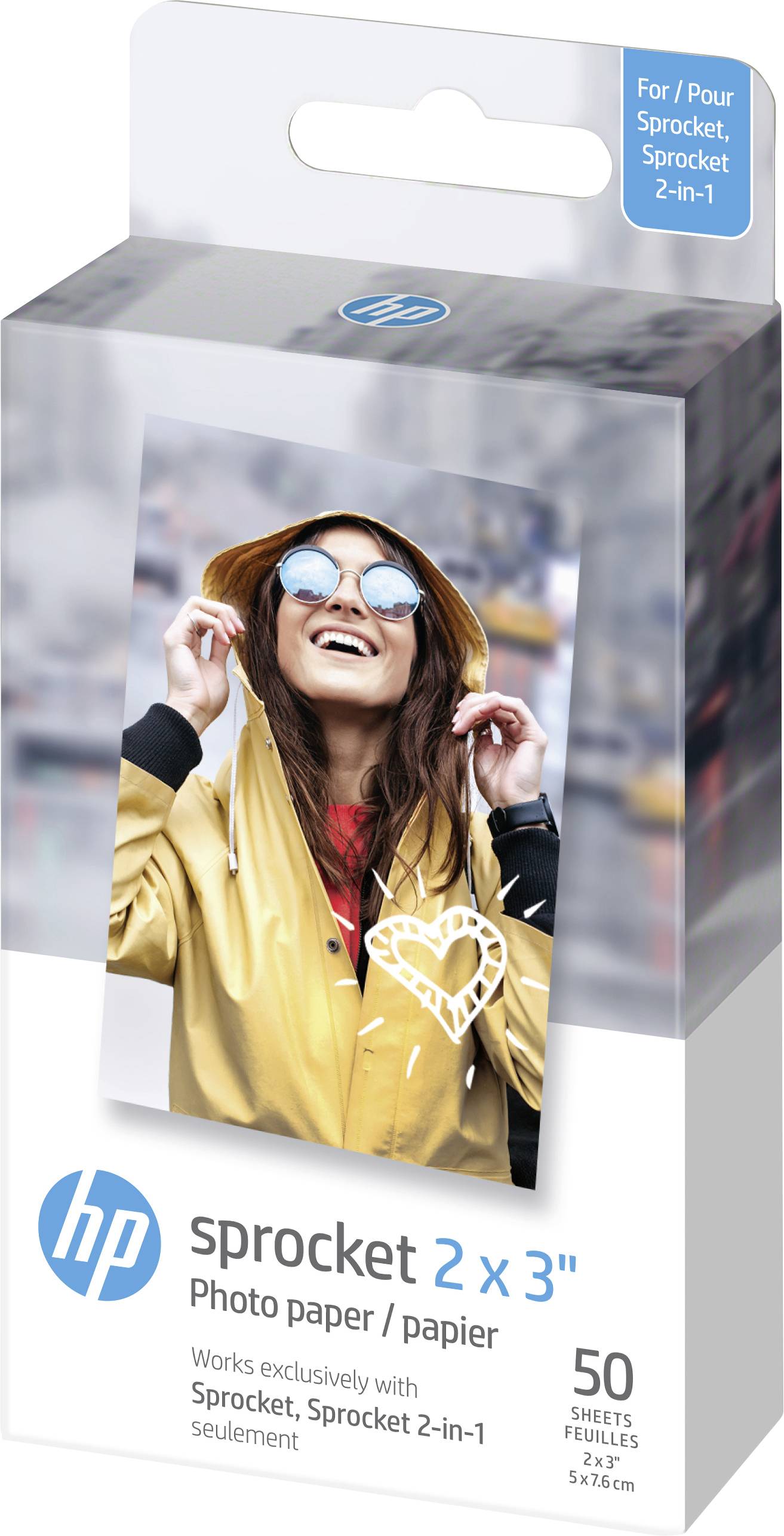 HP "HPIZ2X350" Zink photo paper