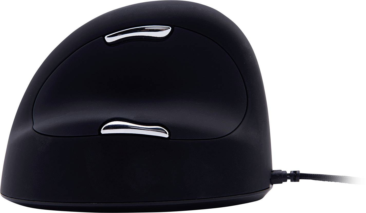 R-GO Tools HE (RGOHELELA) Ergonomic mouse USB Size: L Black/silver 5 Buttons 500 dpi, 1500 dpi, 2000 dpi, 3500 dpi Ergonomic