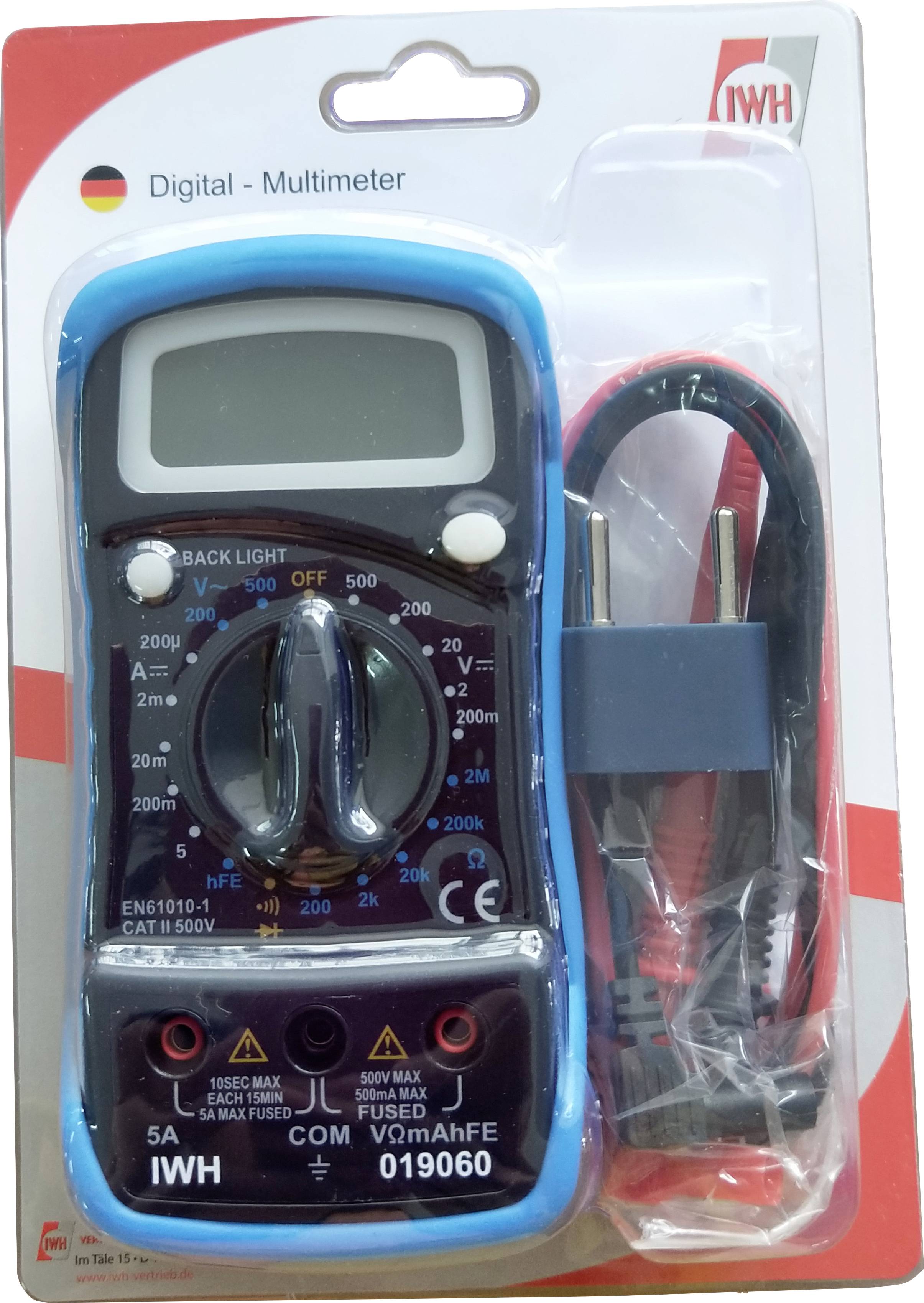 IWH Handheld multimeter Digital