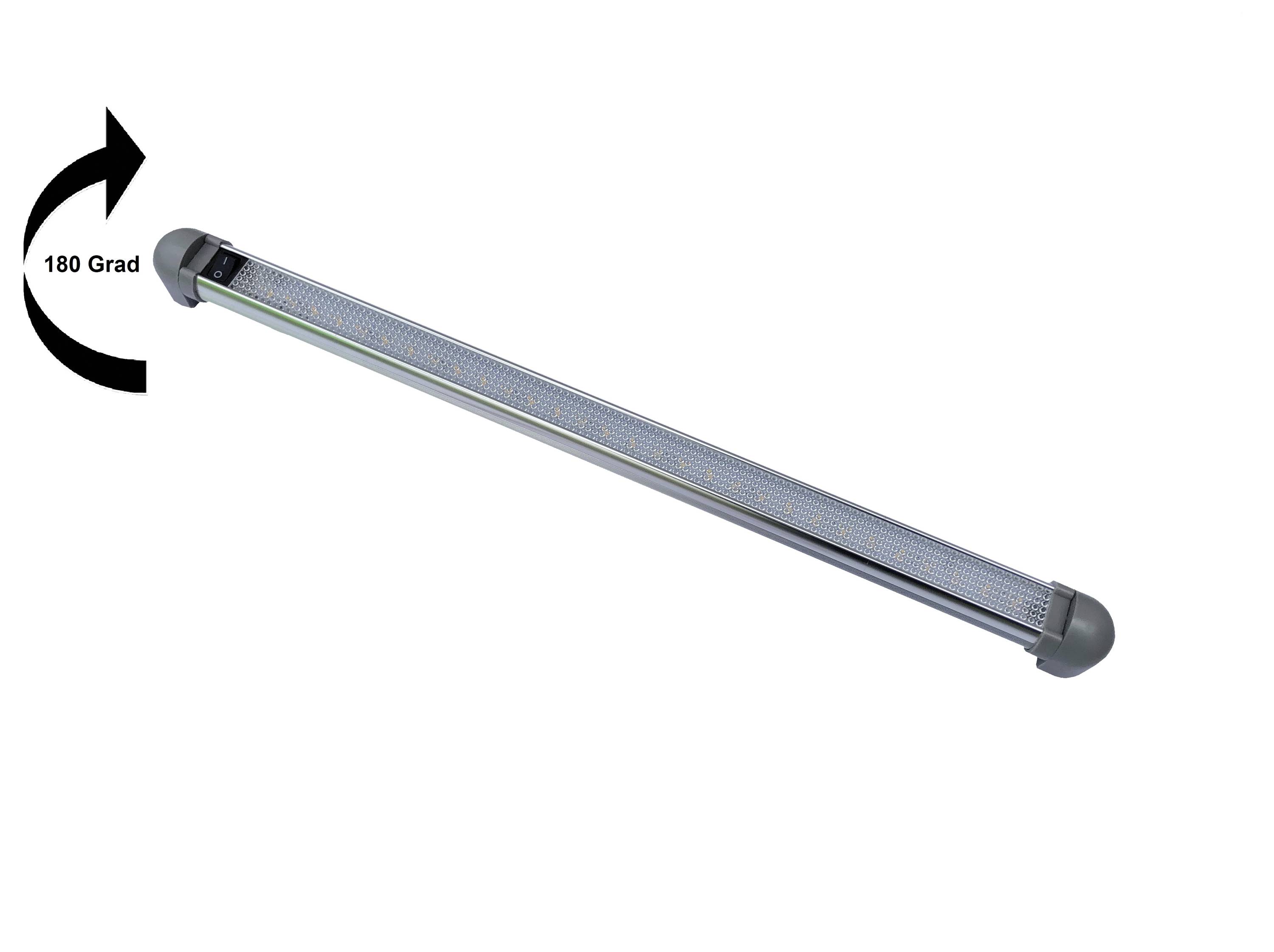 IWH LED interior light 19302 LED (monochrome) 12 V (L x W x H) 470 x 33 x 35 mm Swivelling