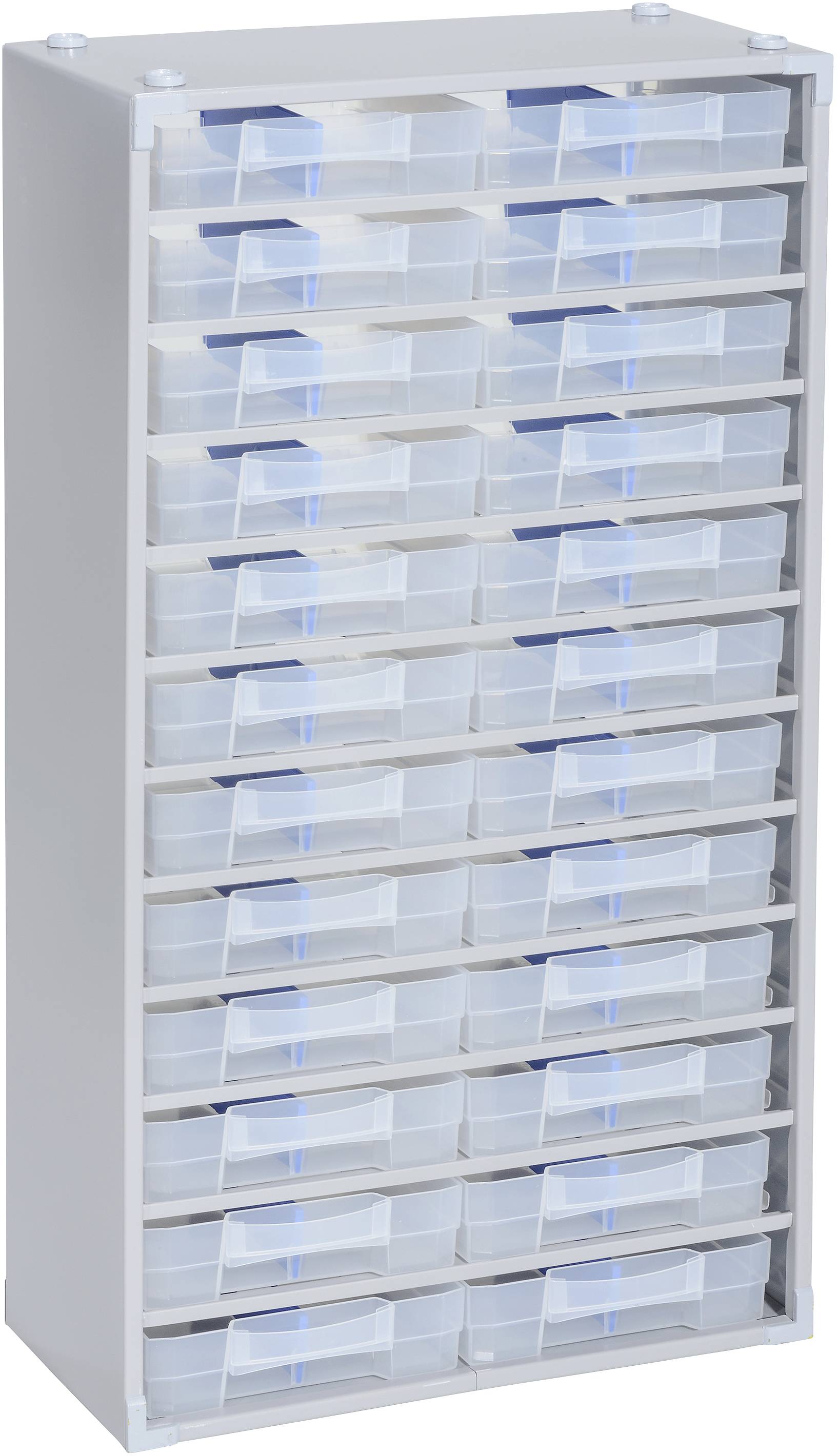 Allit 464810 Small parts container VarioPlus ProM 57/48 (W x H x D) 300 x 565 x 140 mm Silver 1 pc(s)