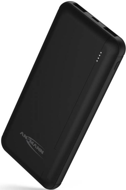 Ansmann PB212 Power bank 10000 mAh Smart IC LiPo Micro USB, USB C®, USB Black Status display