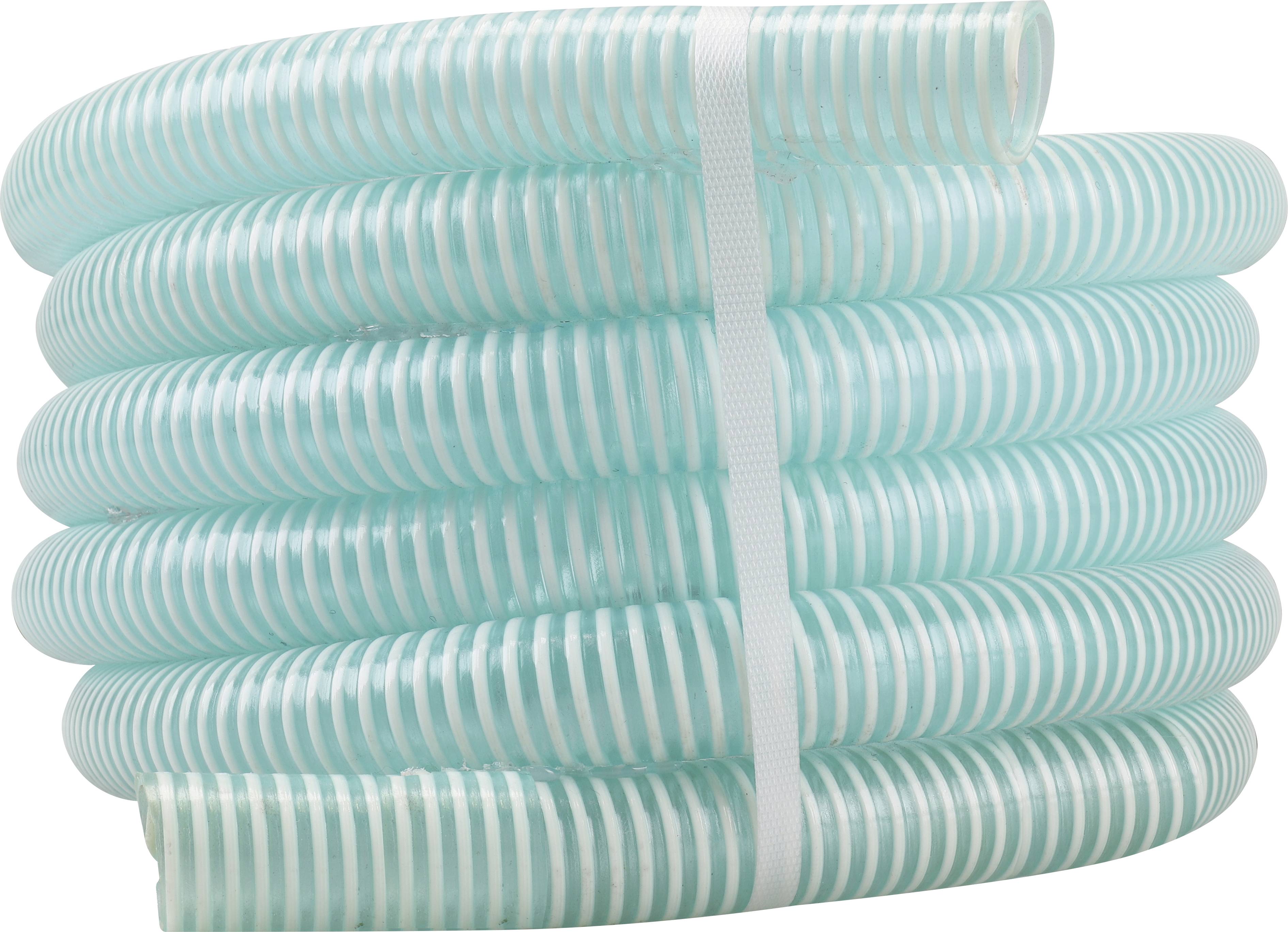 T.I.P. - Technische Industrie Produkte 31020 Druck-Spiralschlauch, 1 1/4" - 5m 5 m 1 1/4" 5 m Light green (transparent) PVC hose