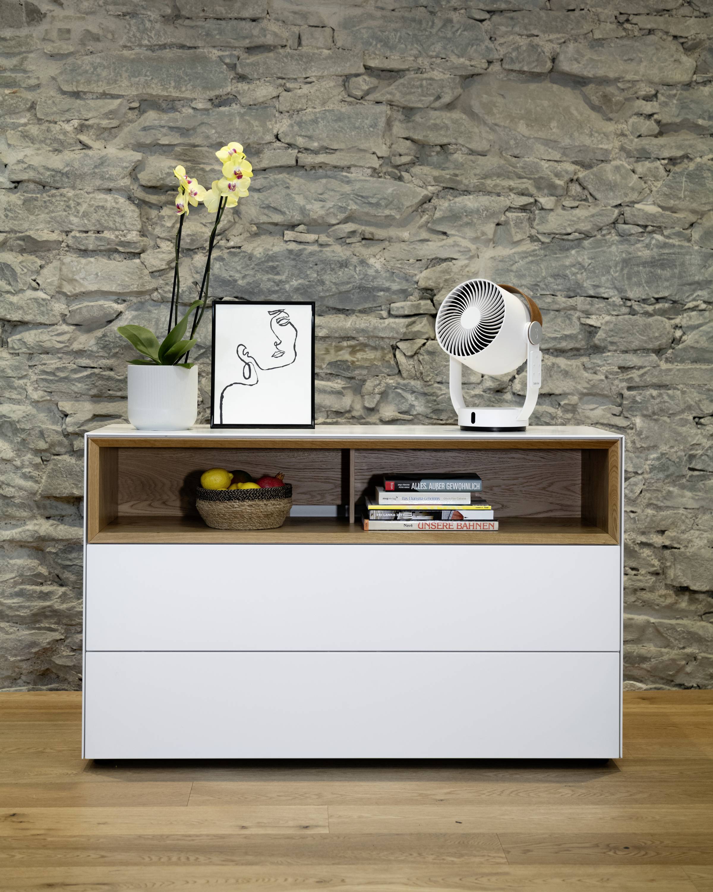 Stadler Form Leo 3D air circulator 18 W (L x W x H) 205 x 240 x 330 mm White Swivelling, Timer