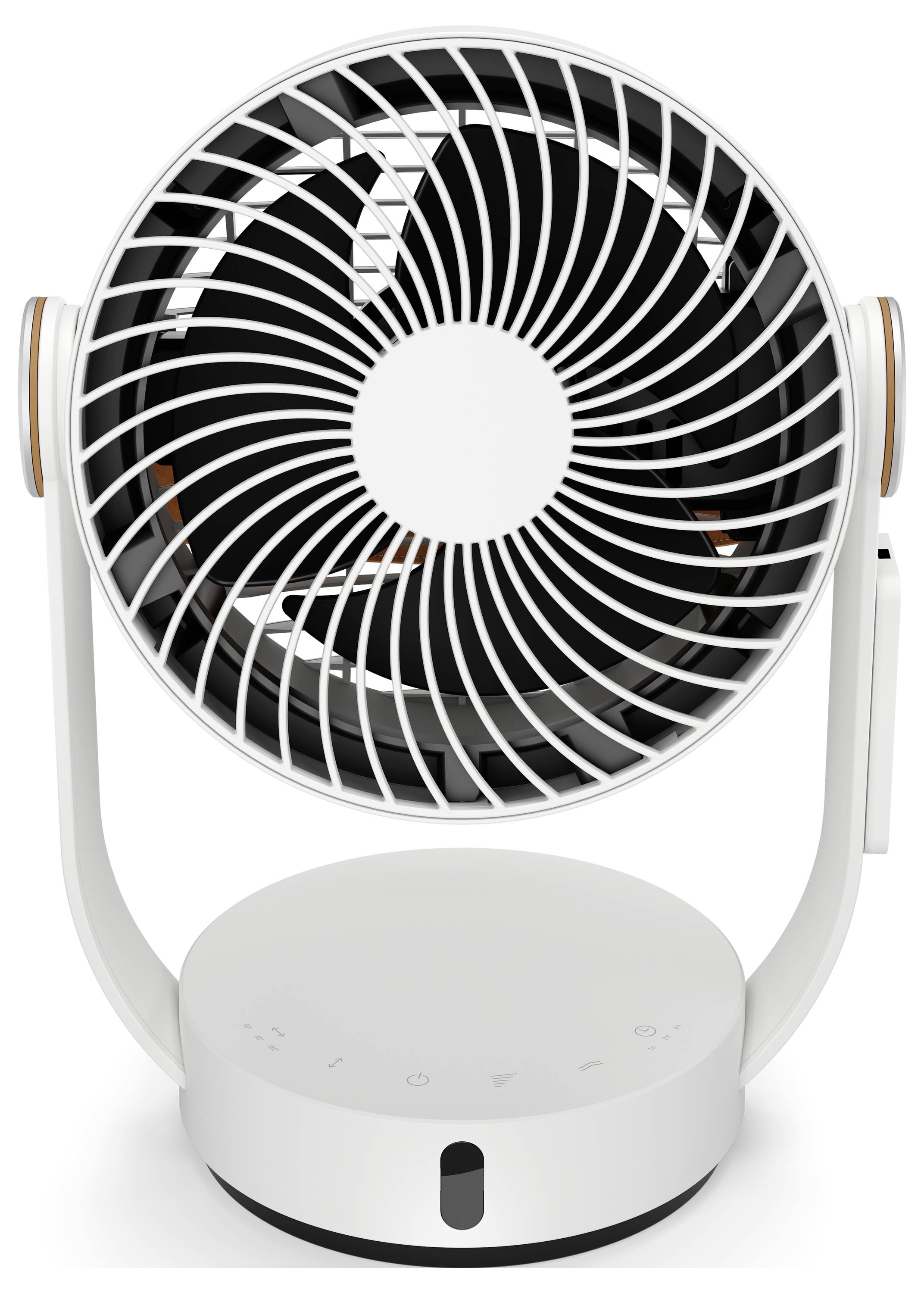 Stadler Form Leo 3D air circulator 18 W (L x W x H) 205 x 240 x 330 mm White Swivelling, Timer