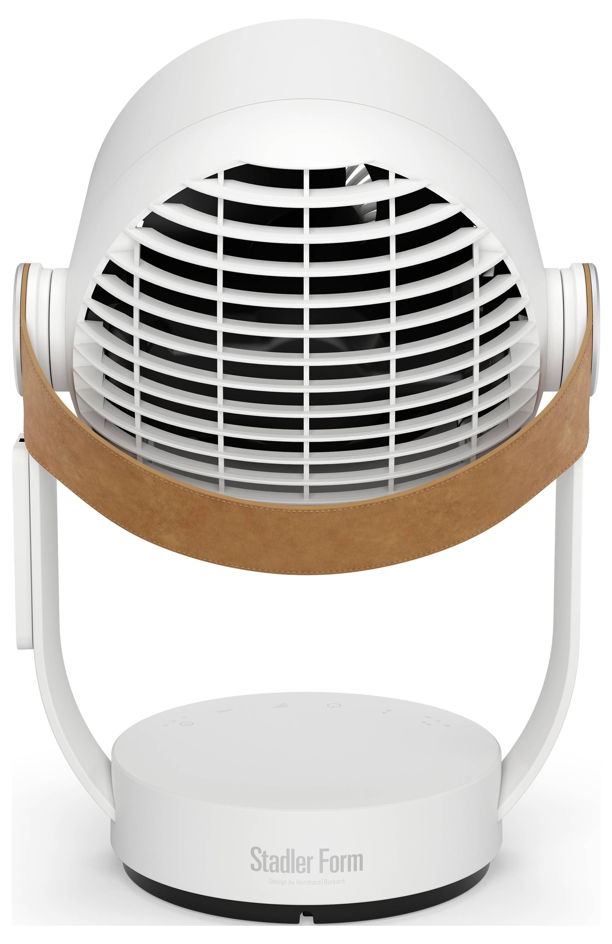 Stadler Form Leo 3D air circulator 18 W (L x W x H) 205 x 240 x 330 mm White Swivelling, Timer