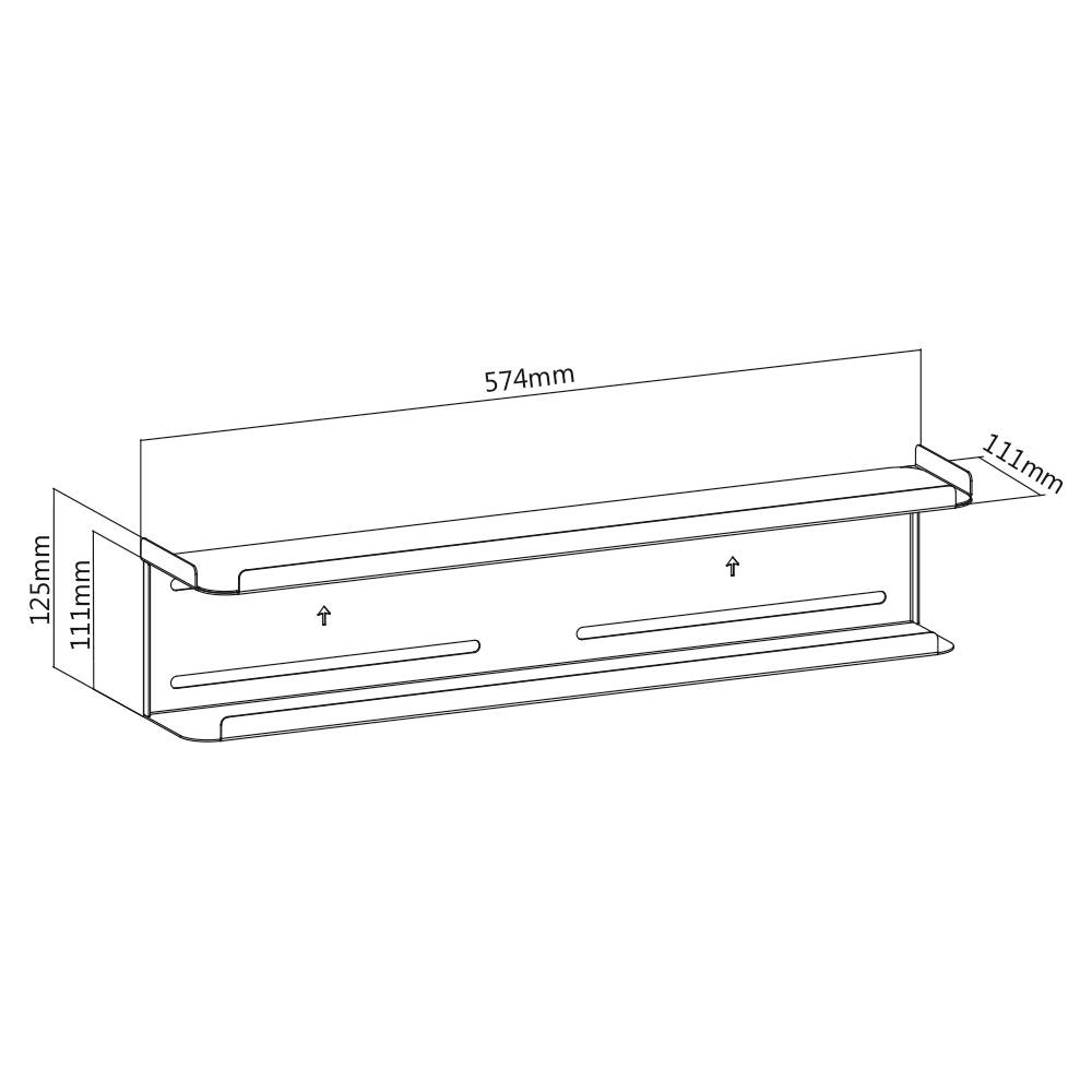 My Wall Compartment Black