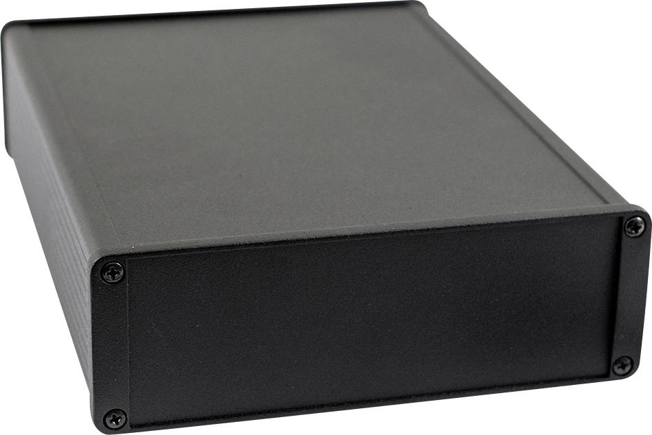 Hammond Electronics 1457T2201EBK Universal enclosure 220 x 165 x 55 Aluminium Black 1 pc(s)