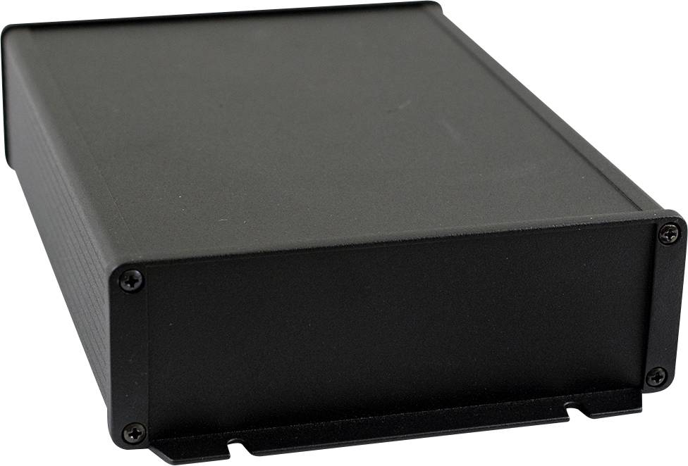 Hammond Electronics 1457T2202EBK Universal enclosure 220 x 165 x 55 Aluminium Black 1 pc(s)