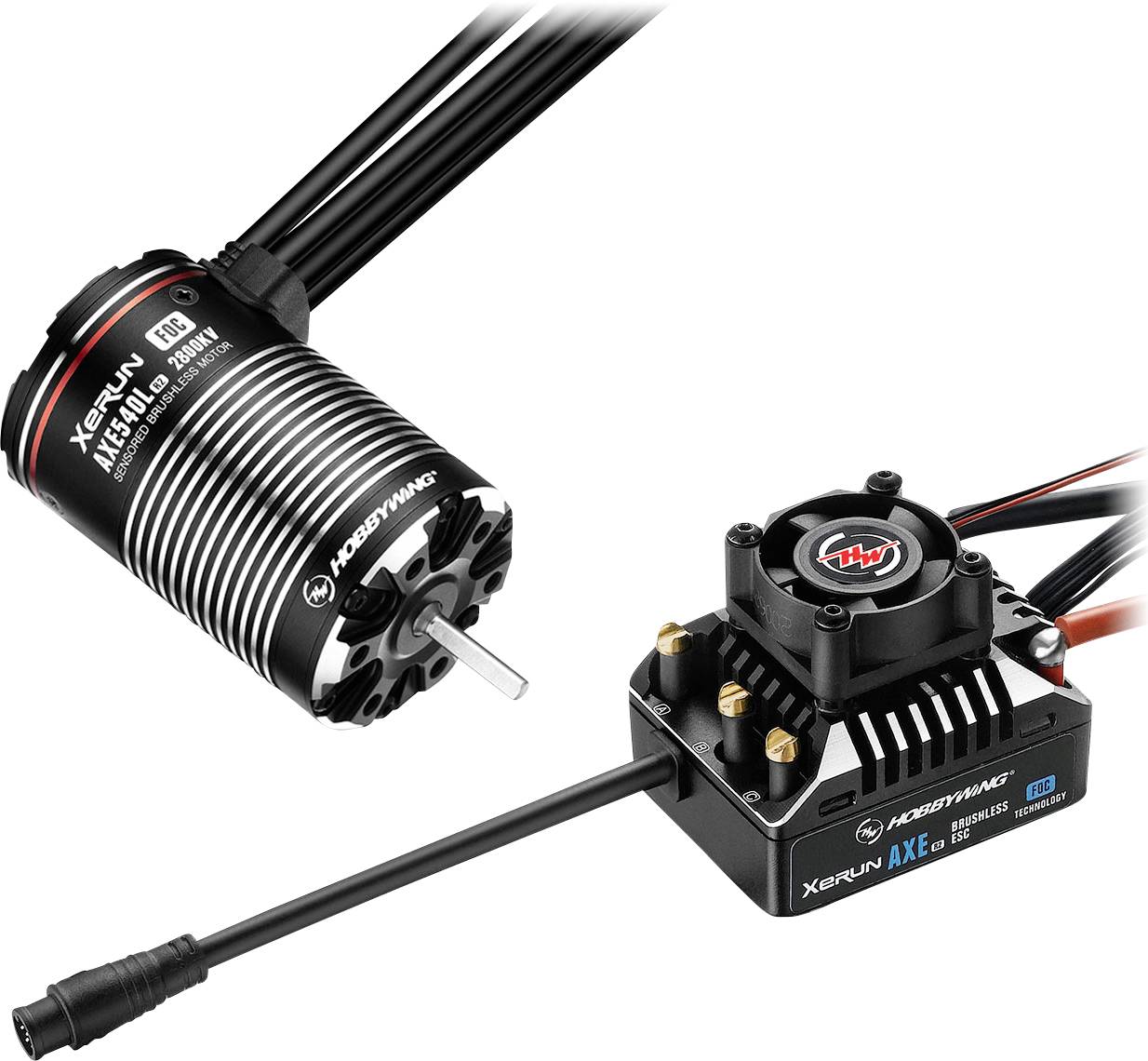 Hobbywing Xerun Axe540L R2-2800kV Model aircraft brushed motor controller