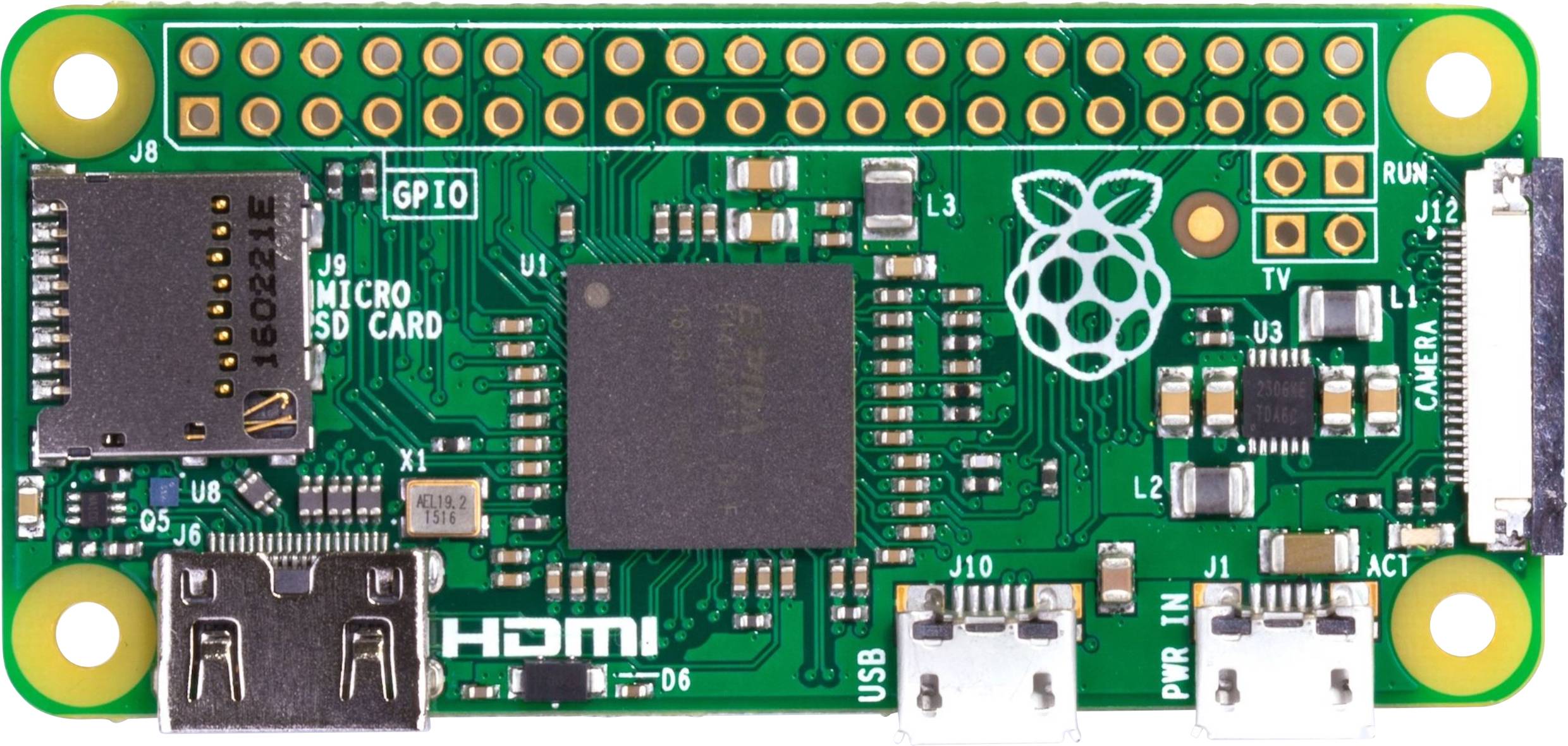 Raspberry Pi® Zero Raspberry Pi® Zero 512 MB 1 x 1.0 GHz