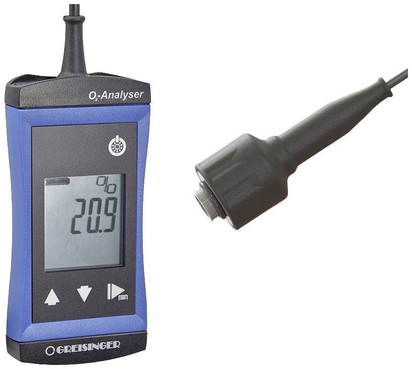 Greisinger G1690T Oxygen detector 0 - 100 % External sensor