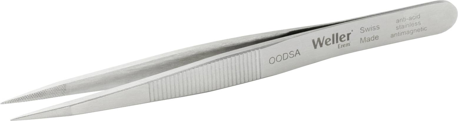 Weller Erem® OODSA Precision tweezers Pointed, fine 120.00 mm