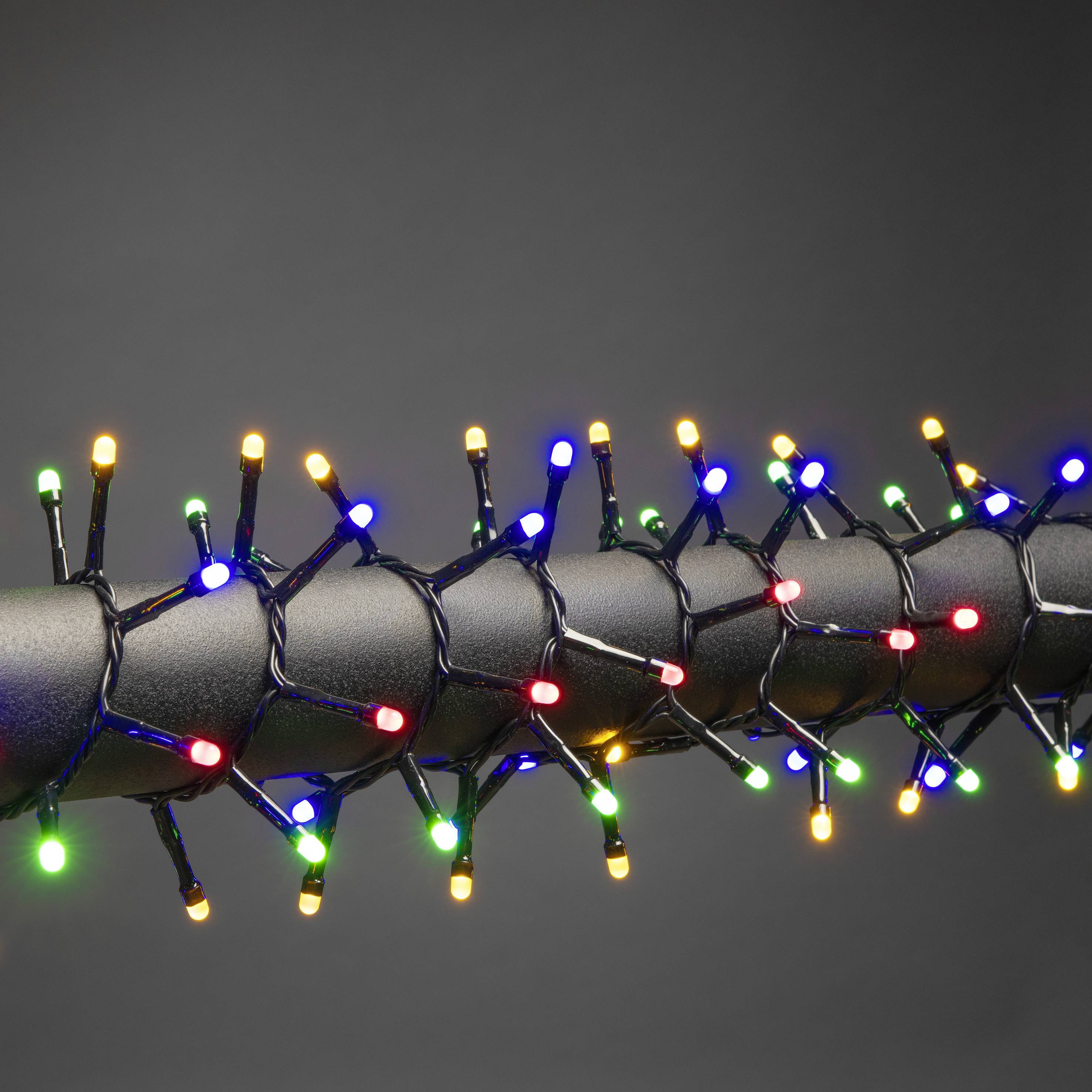 Konstsmide 3868-530 Holiday lighting system Outside mains-powered No. of bulbs 600 LED (monochrome) Multi-colour Illuminated