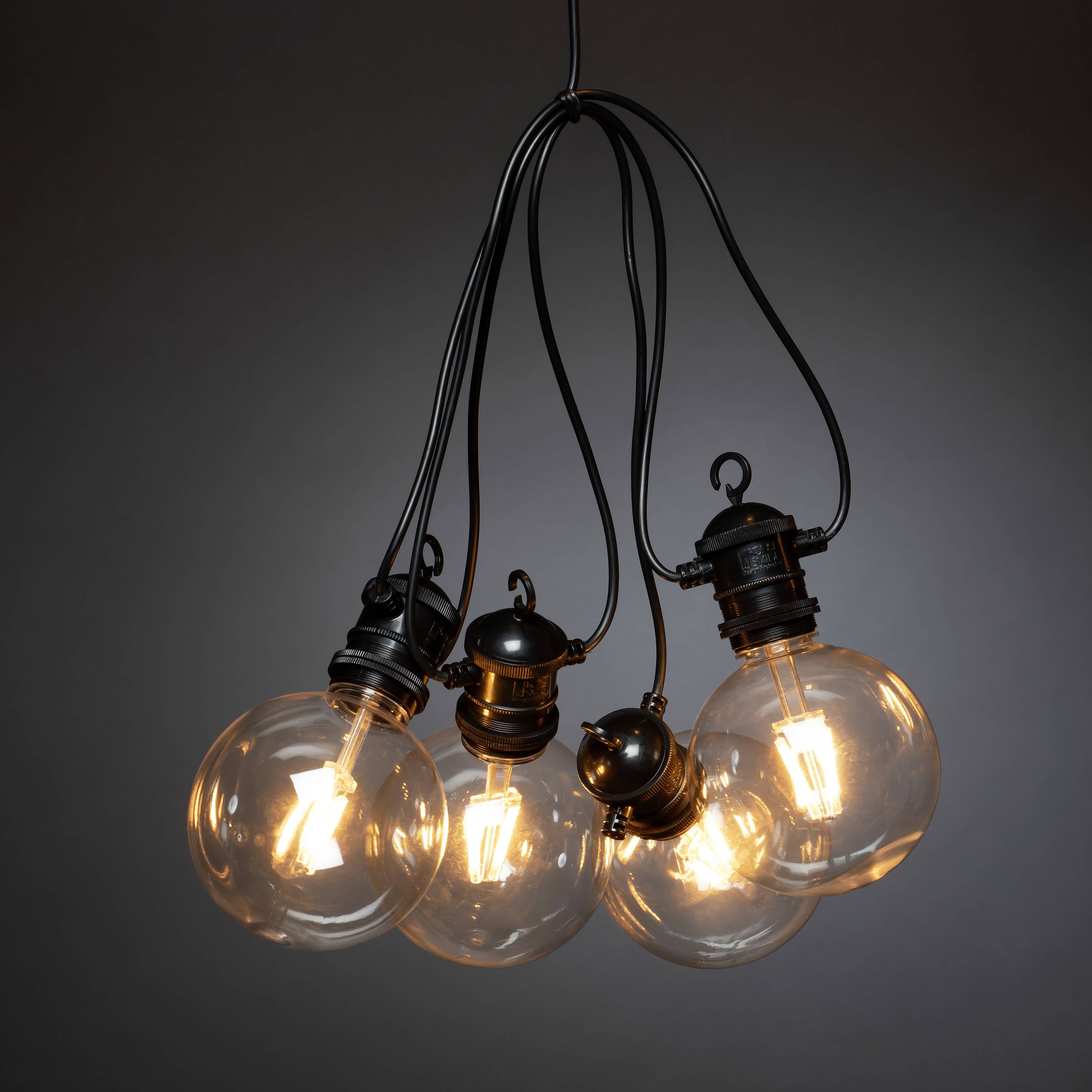 Konstsmide 2395-800 Holiday lighting system Inside/outside EEC: F (A - G) mains-powered No. of bulbs 10 LED (monochrome) Amber