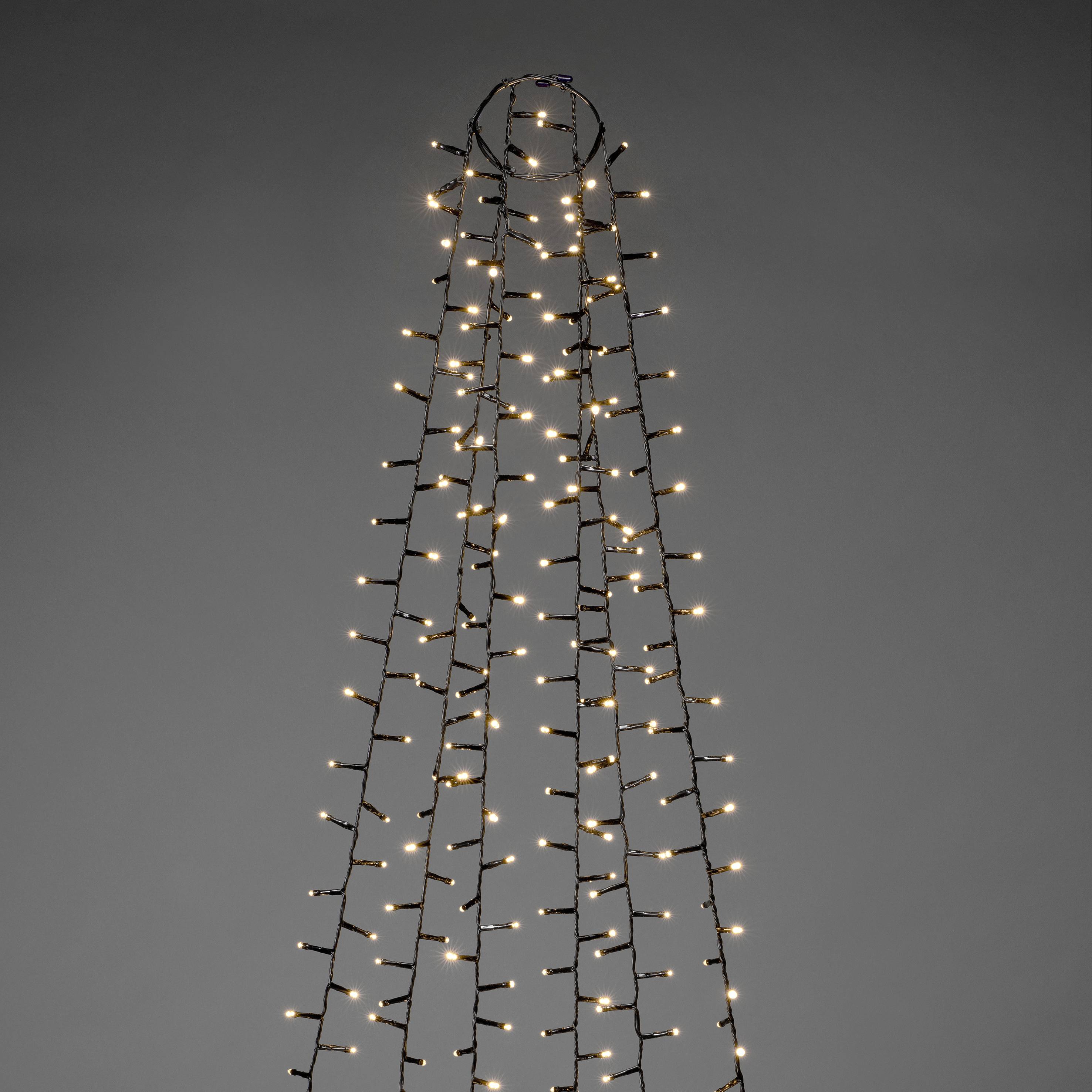 Konstsmide 6650-100 LED Christmas tree chain lights Outside EEC: F (A - G) mains-powered No. of bulbs 660 LED (monochrome) Warm