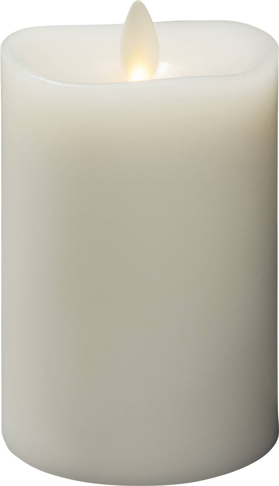 Konstsmide 1601-115 LED candle Creamy white Warm white (Ø x H) 76 mm x 140 mm