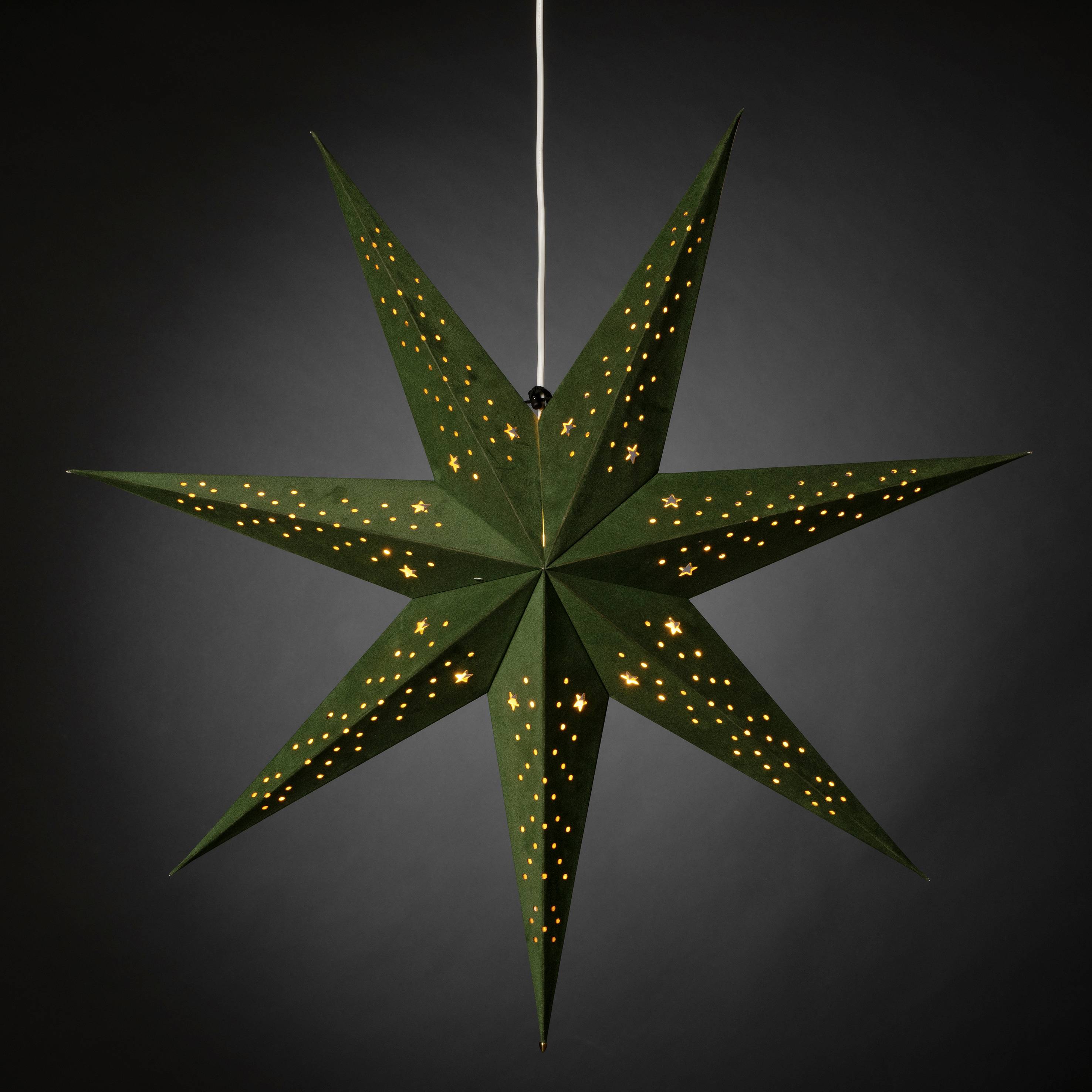 Konstsmide 5951-900 Christmas star Star LED (monochrome) Green