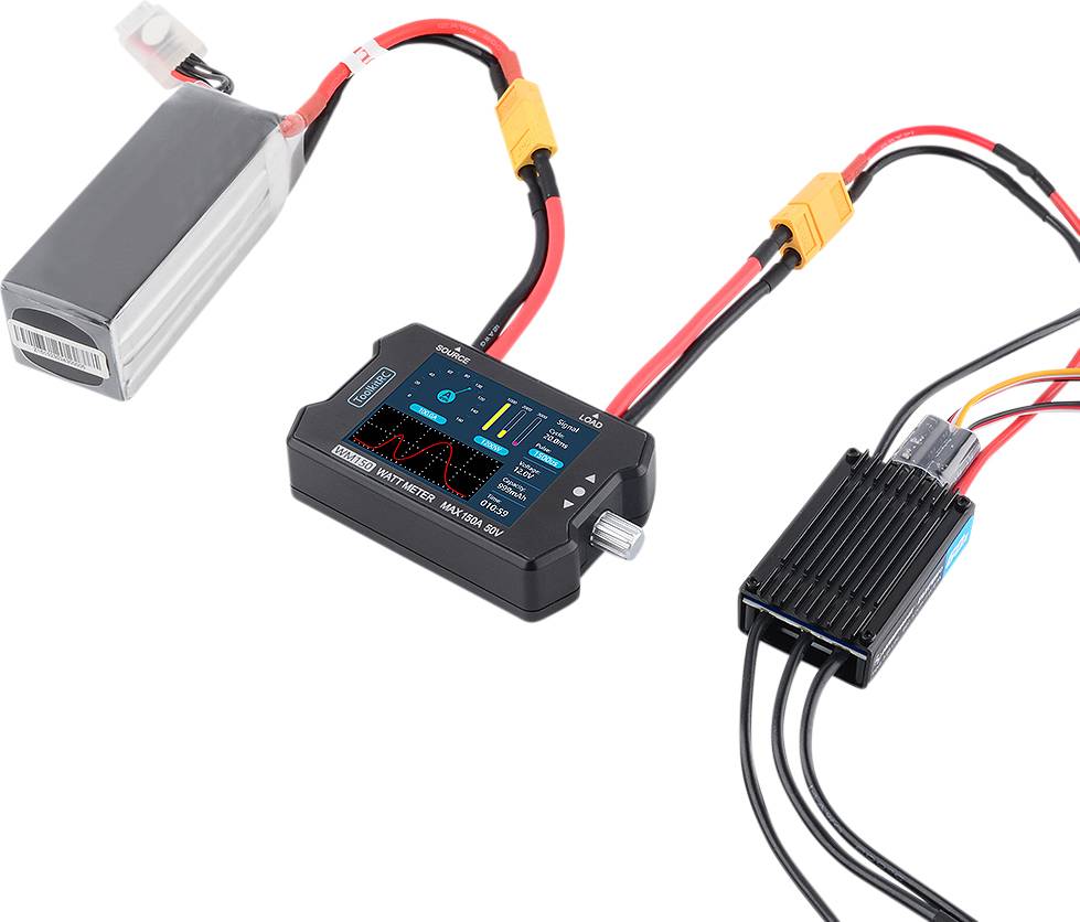 Toolkit RC Power analyzer Connector system: Open cable ends